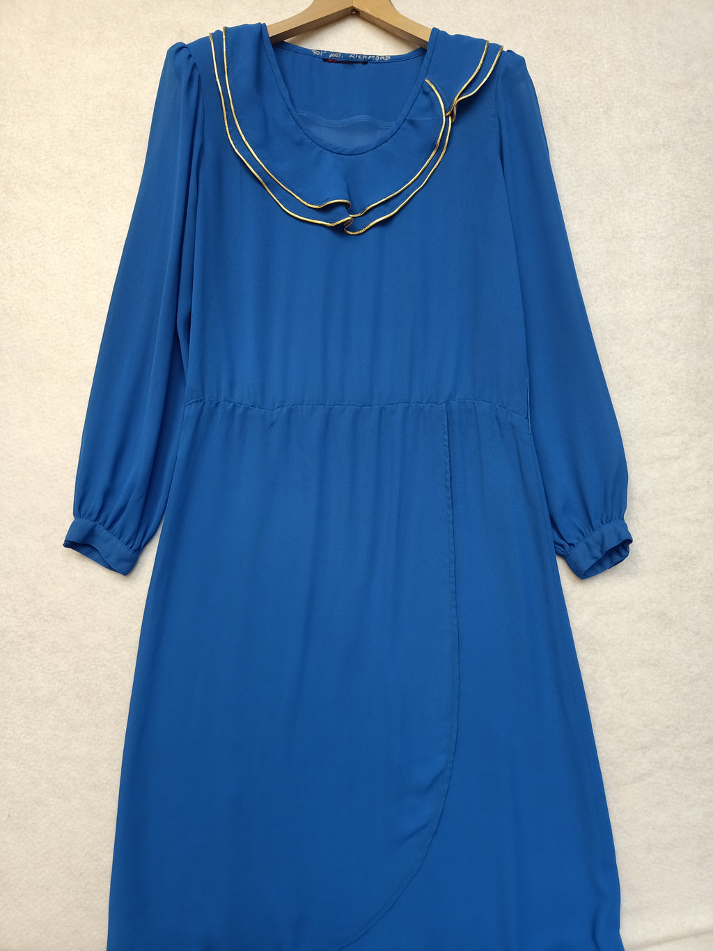 Vintage Sheer Blue Dress