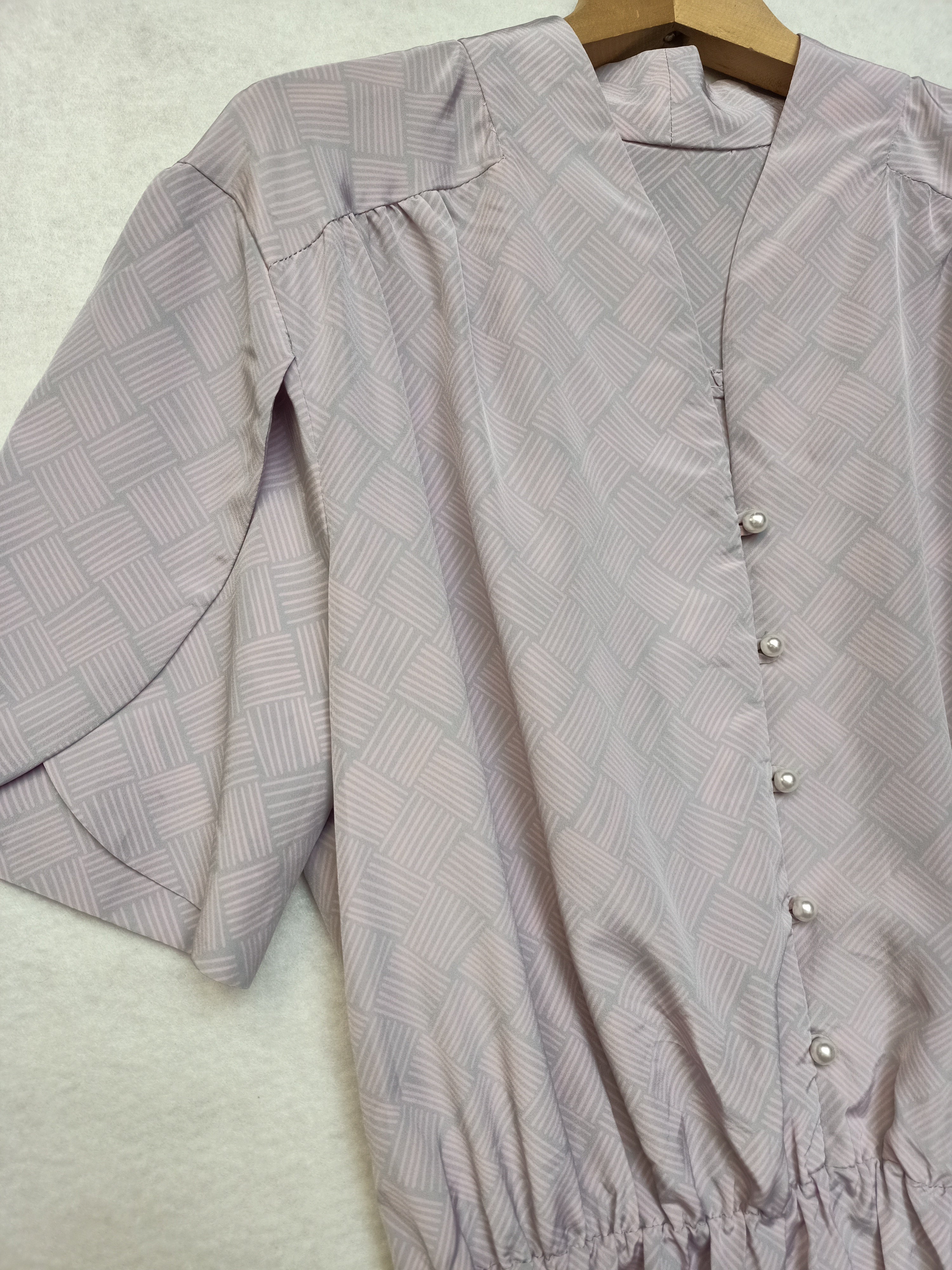 Vintage Tulip Sleeves Dress