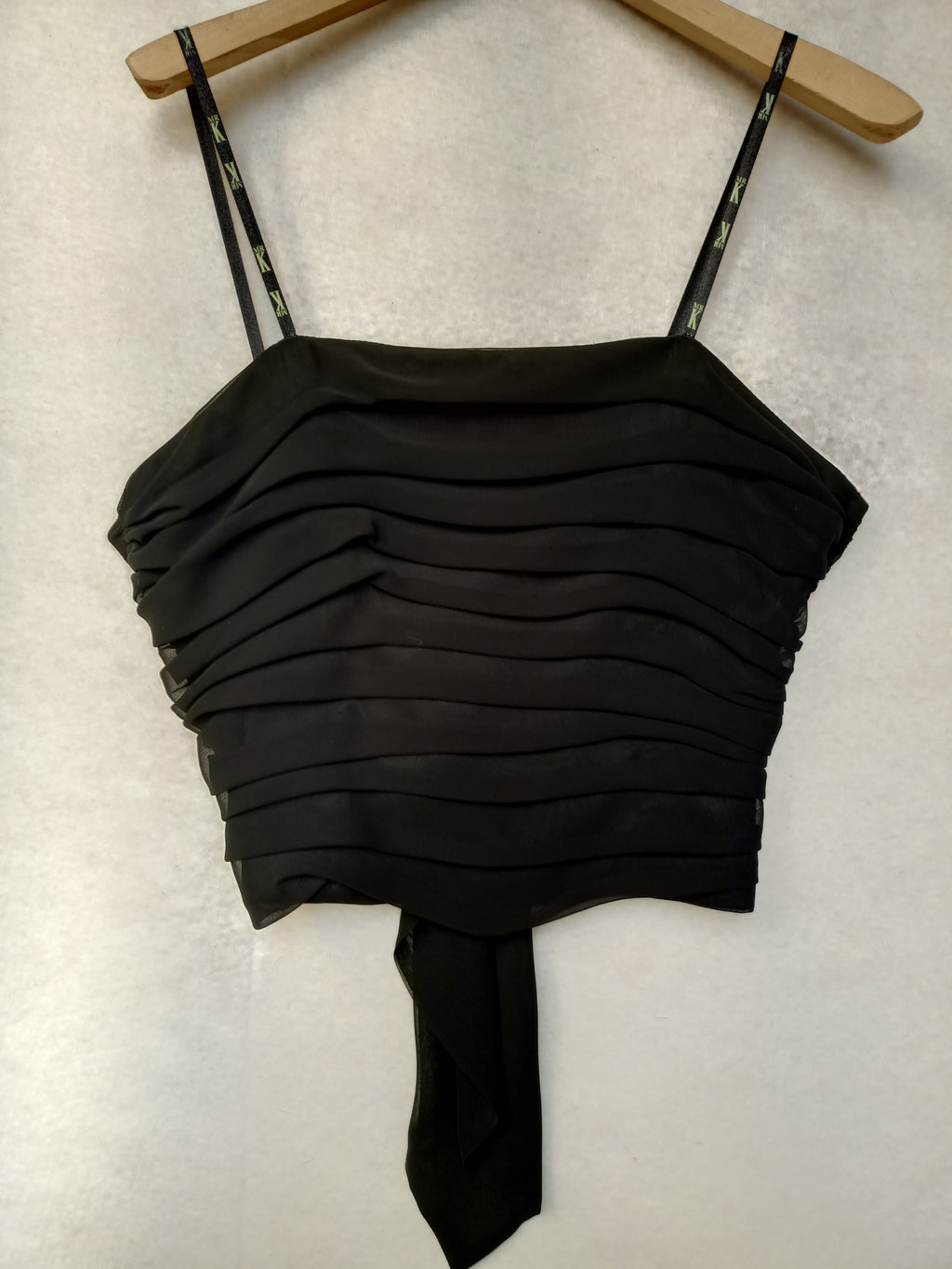 Mr K Strapless Chiffon Shirt