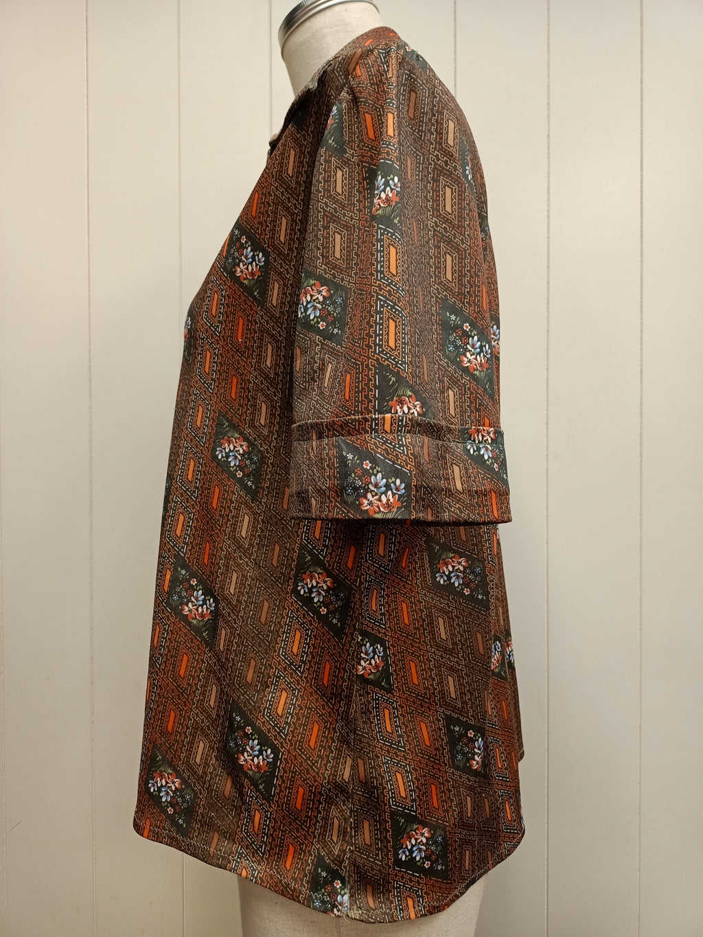 Vintage Floral Medallion Shirt