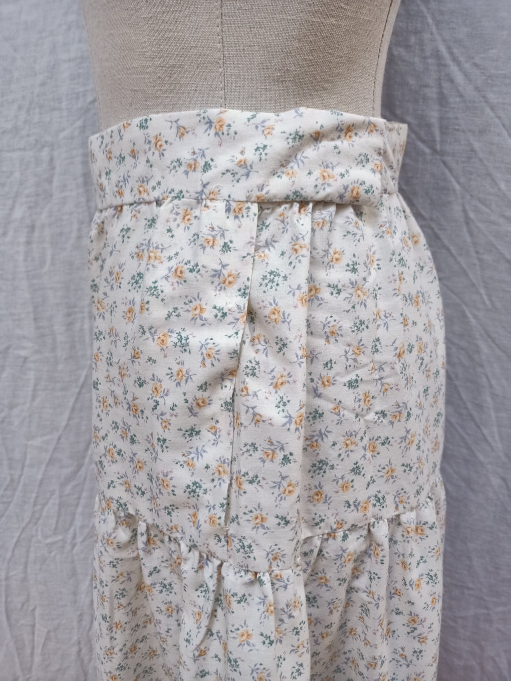 Vintage Homemade Tiered Skirt