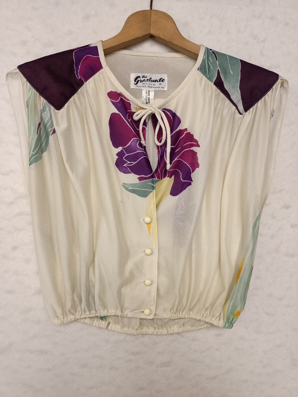 Vintage The Graduate Mesh Floral Shirt