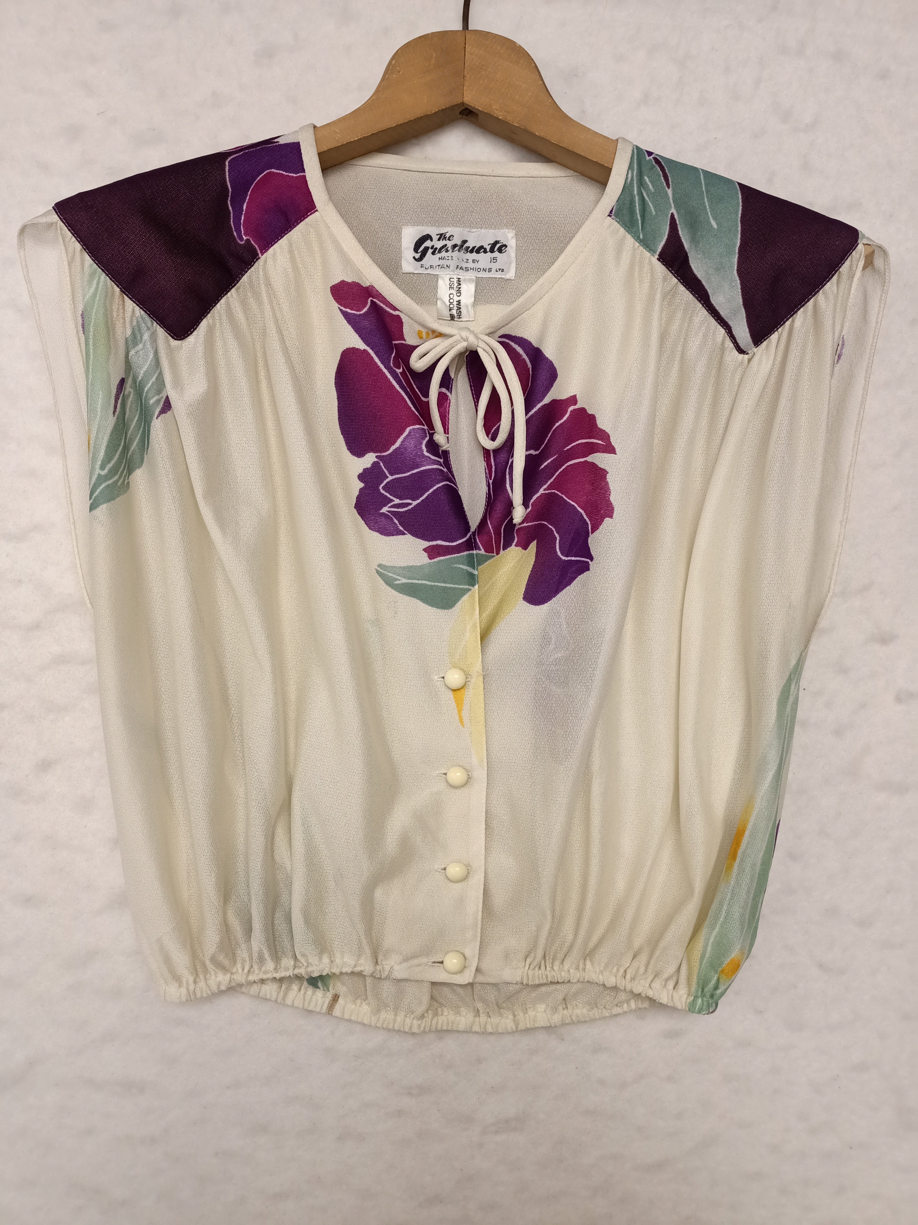 Vintage The Graduate Mesh Floral Shirt