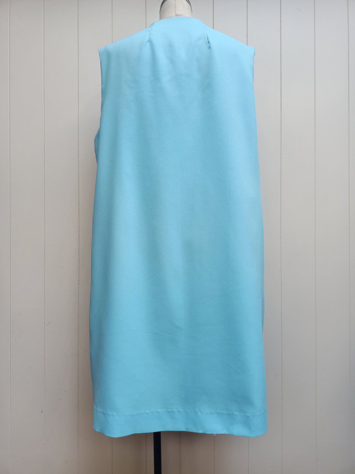Vintage Al Darni Baby Blue Longline Vest