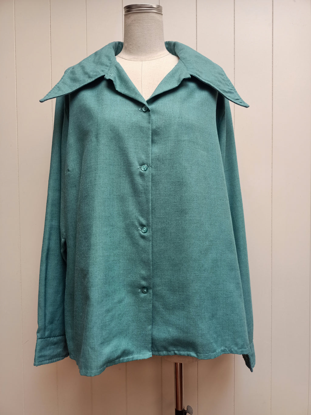 Vintage McCaul Green Chambray Shirt