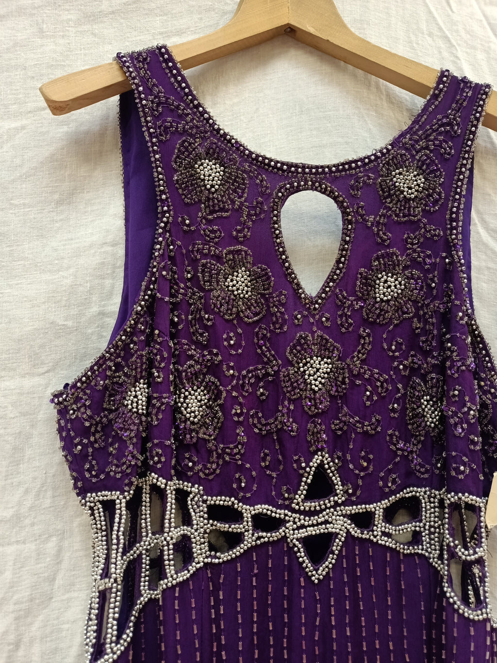 Landmark Silk Bedazzled Dress