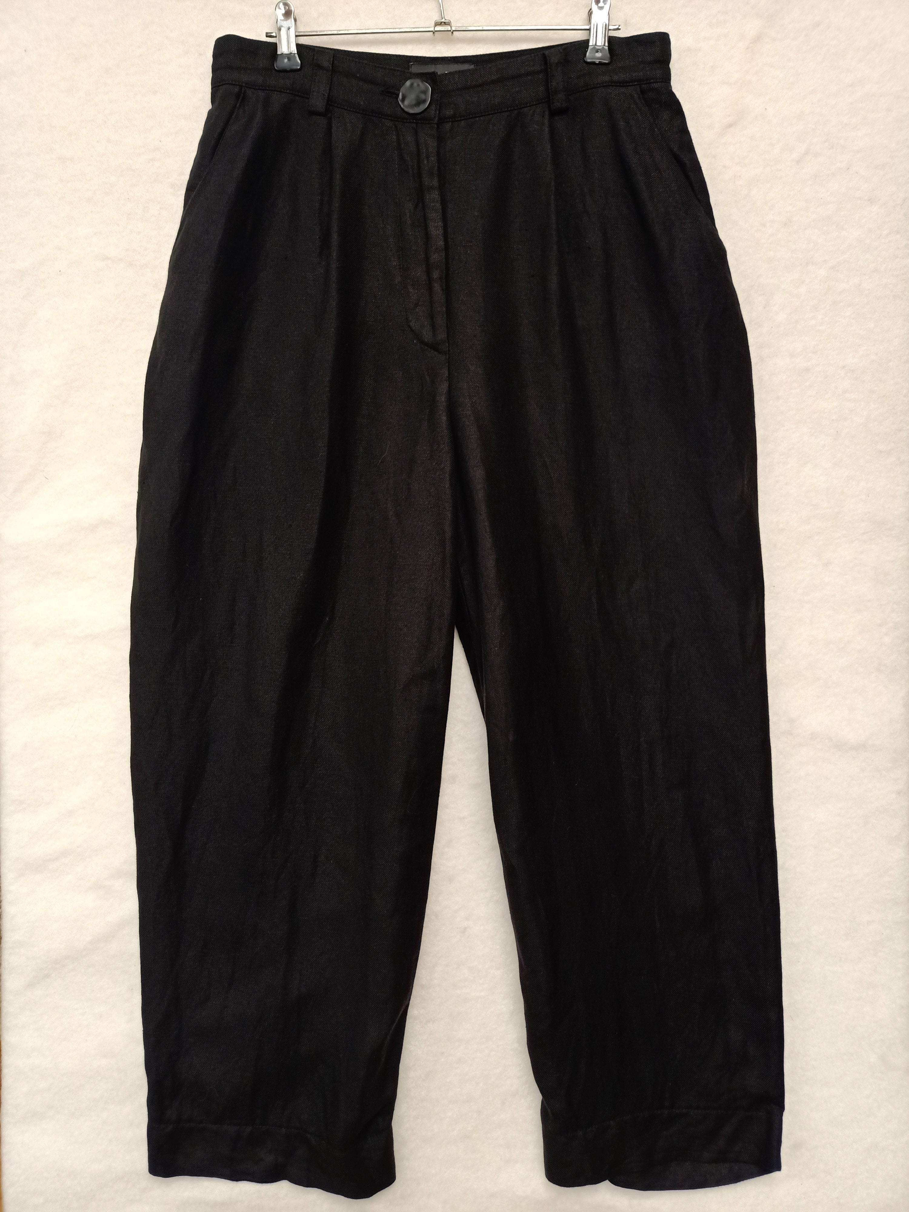 JPalm Black Twill Pants