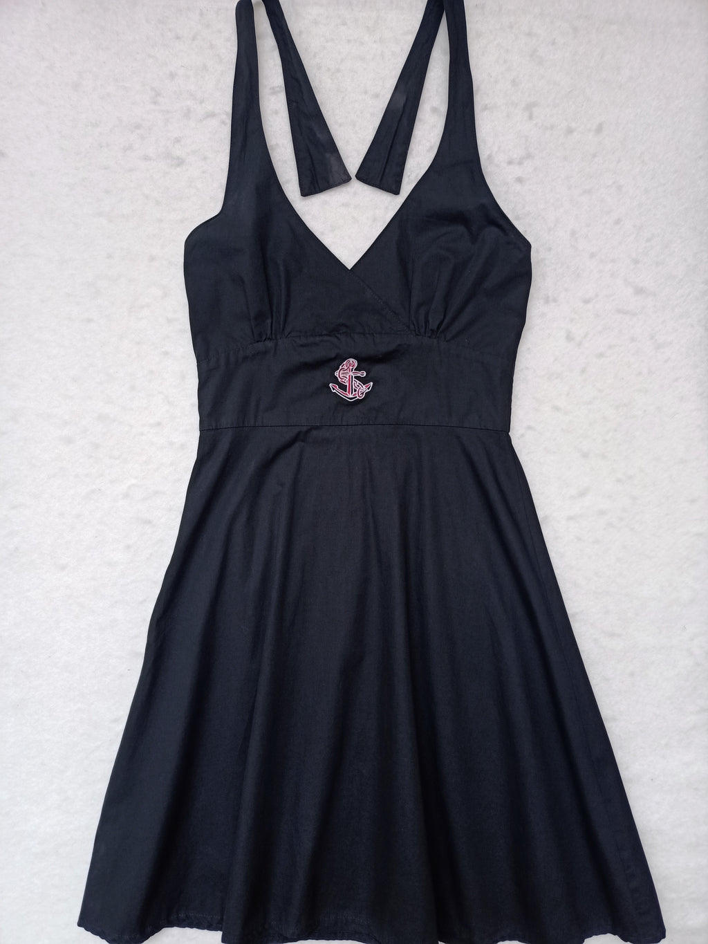 Devol Black Sailor Dress