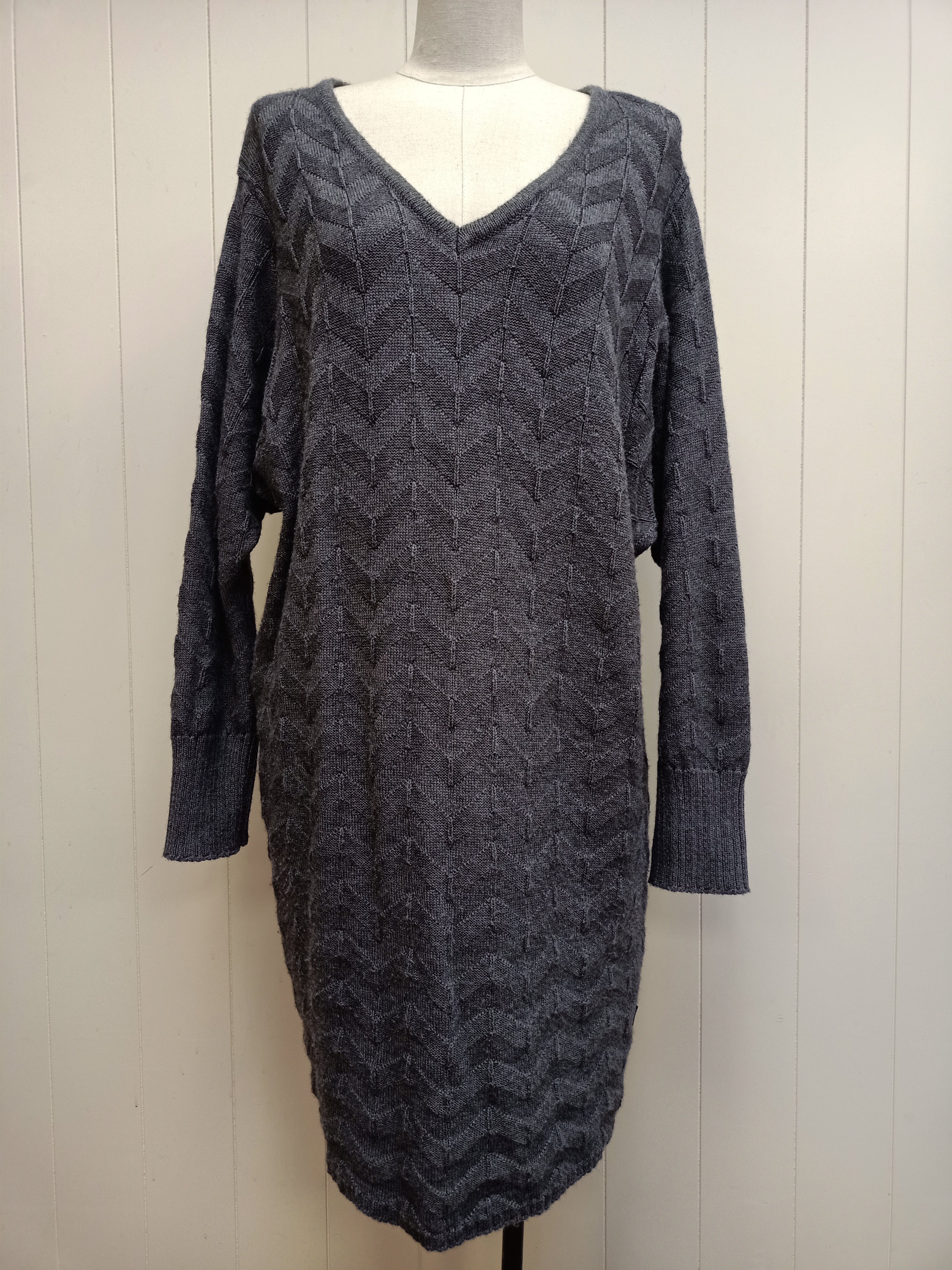 KILT Grey Sweater Dress