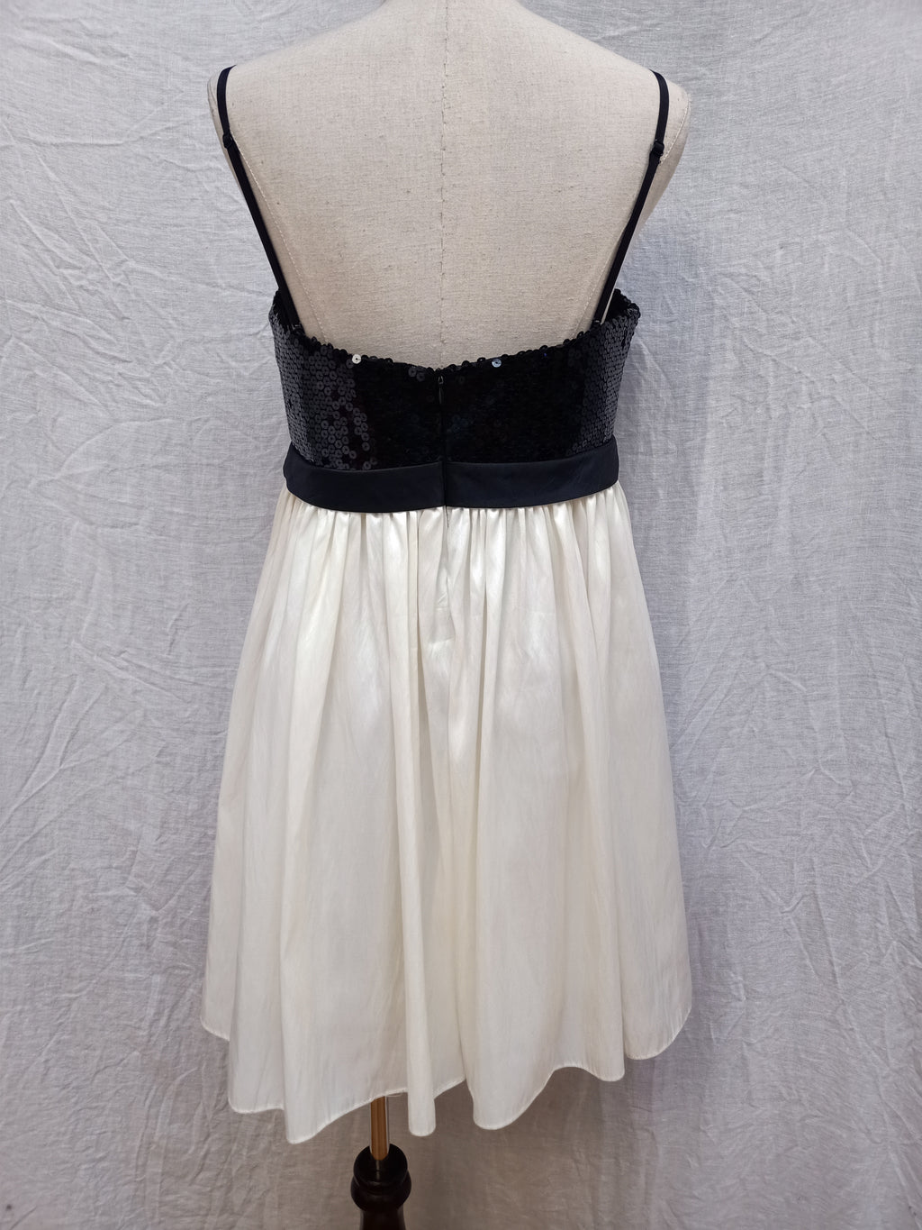 Mei Mei Sequin Monochrome Dress