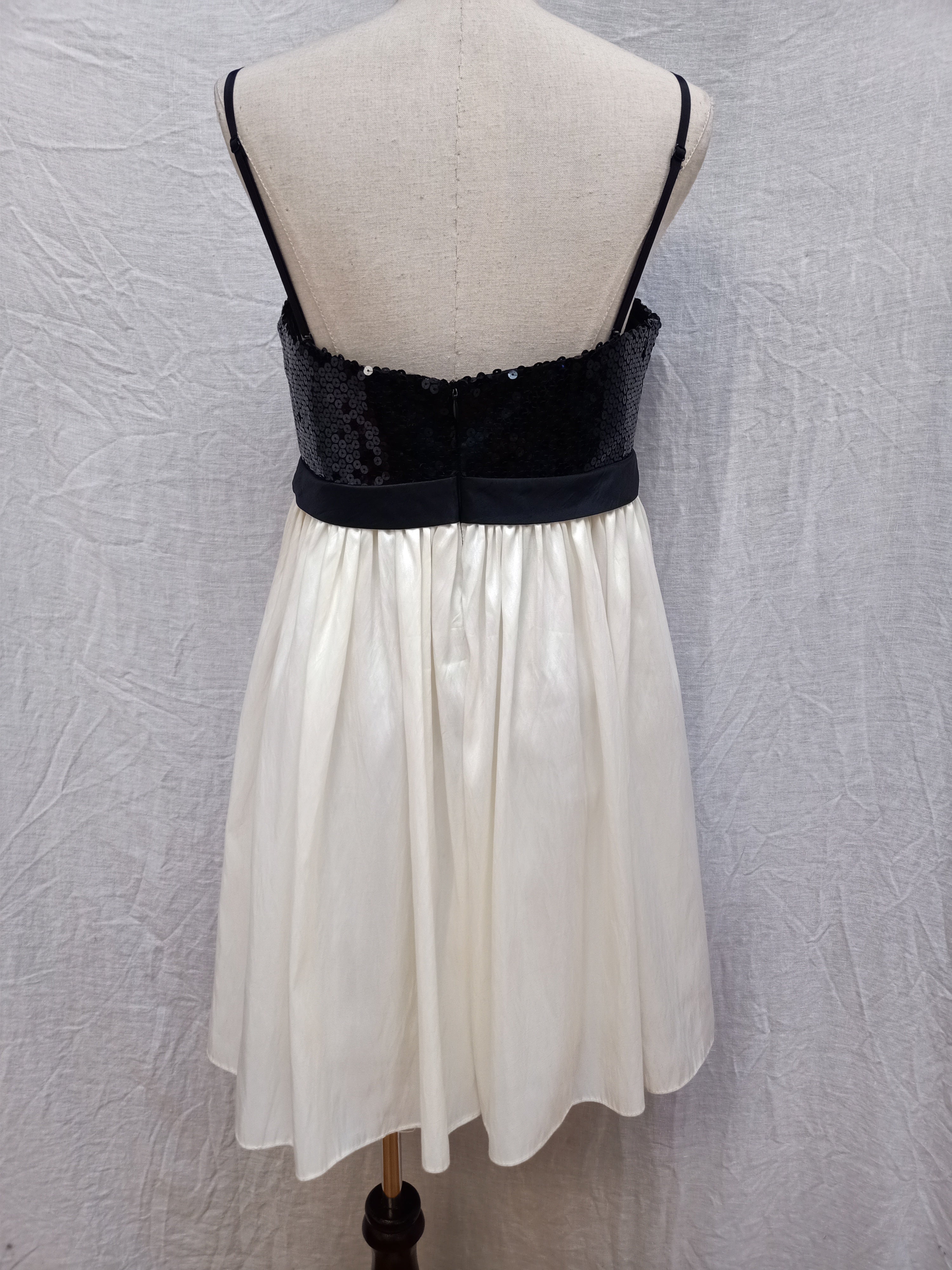 Mei Mei Sequin Monochrome Dress