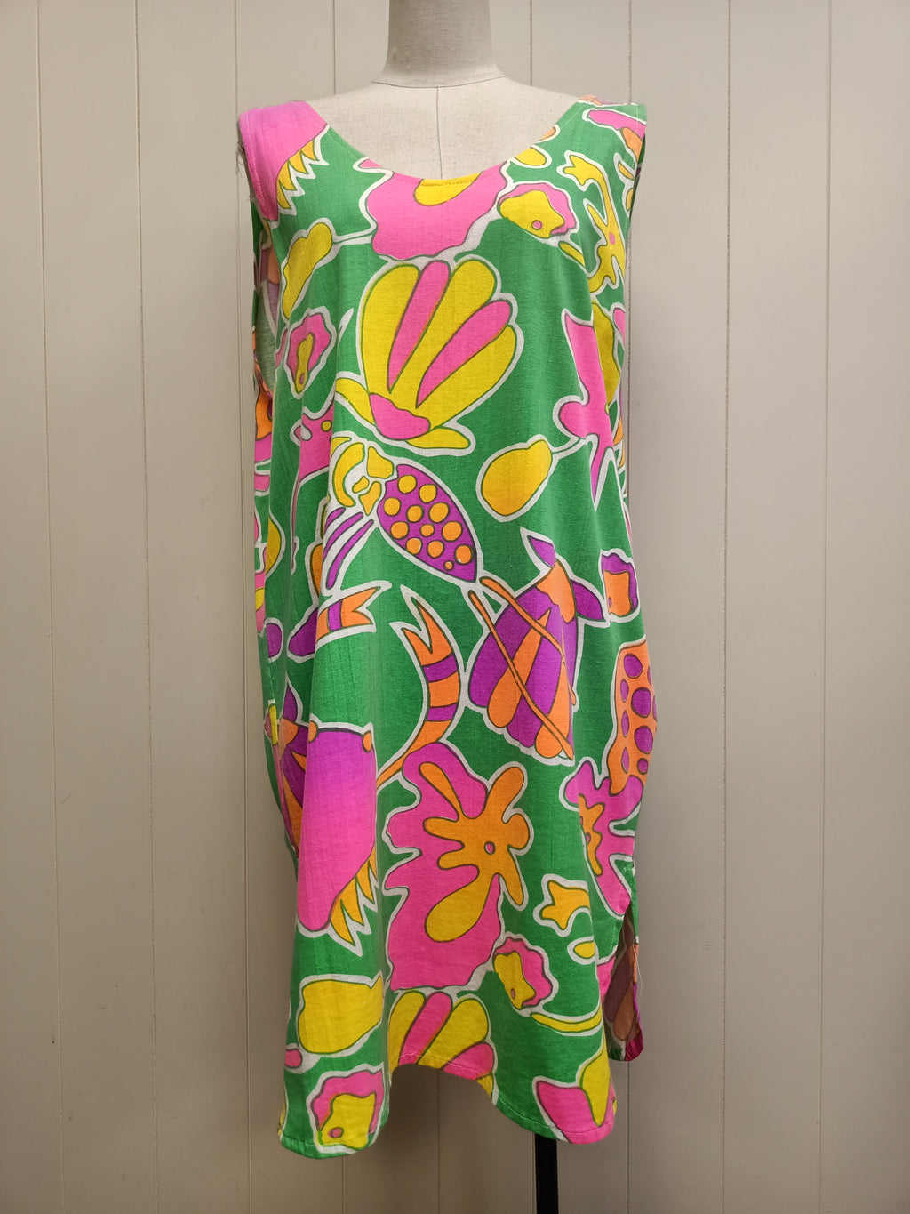 Vintage Fluro Sea Dress