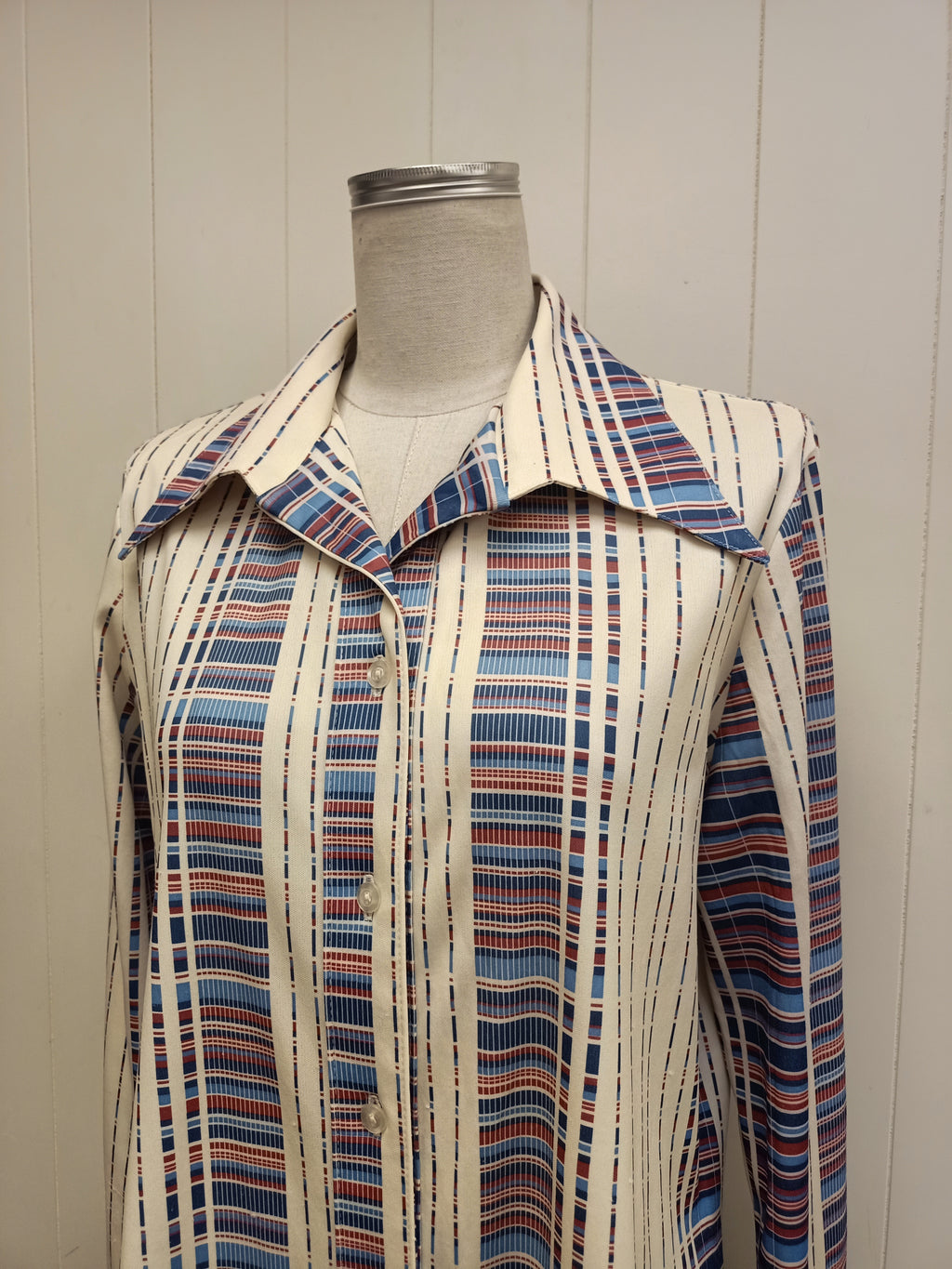Vintage Bonds The Knit Maker Striped Shirt