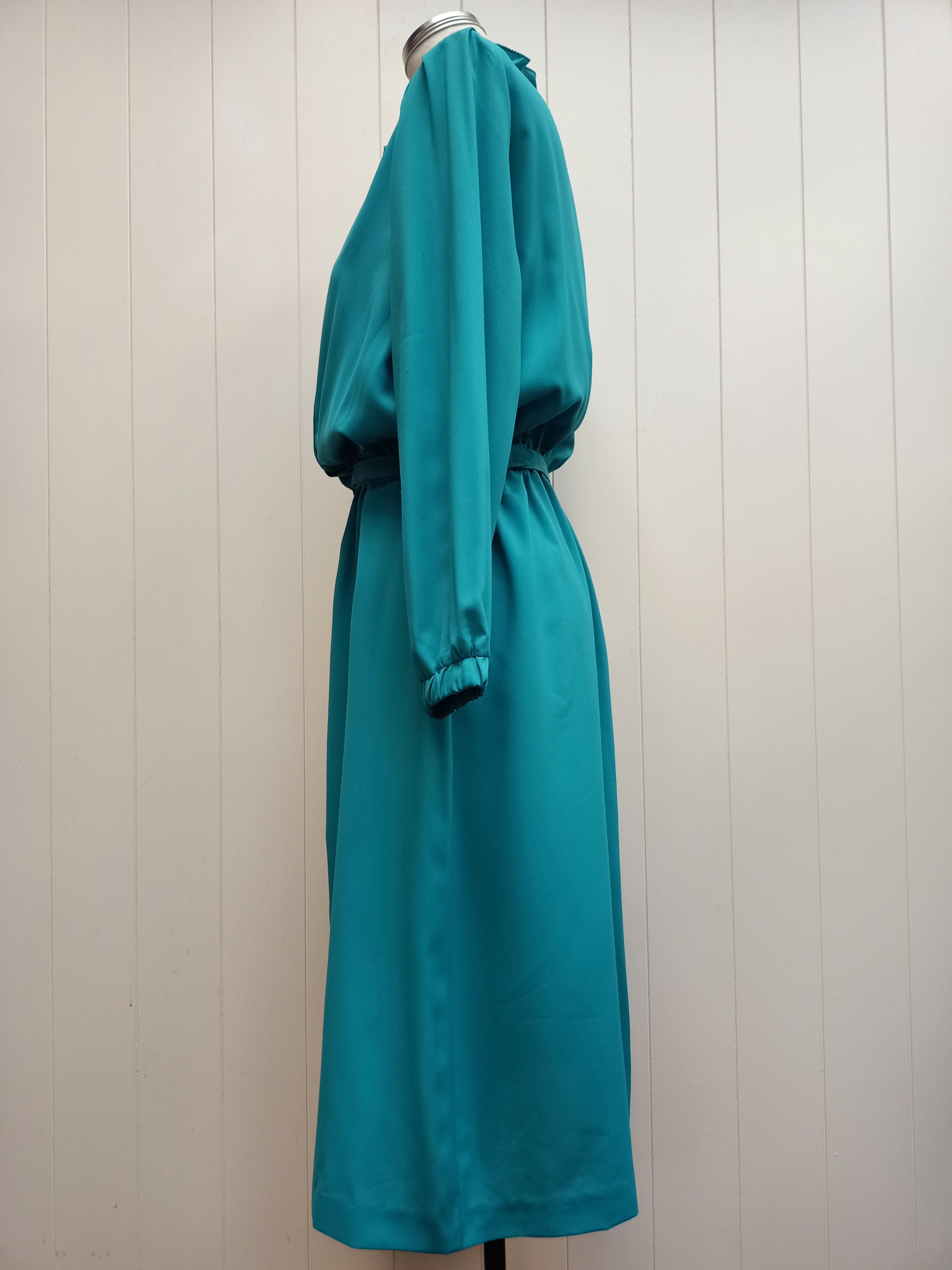 Vintage Teal Dress