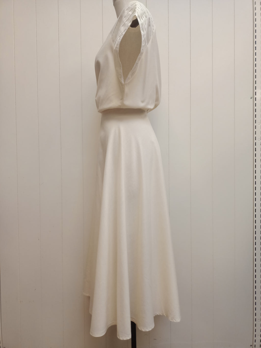Vintage Claudie Amos Cream Dress