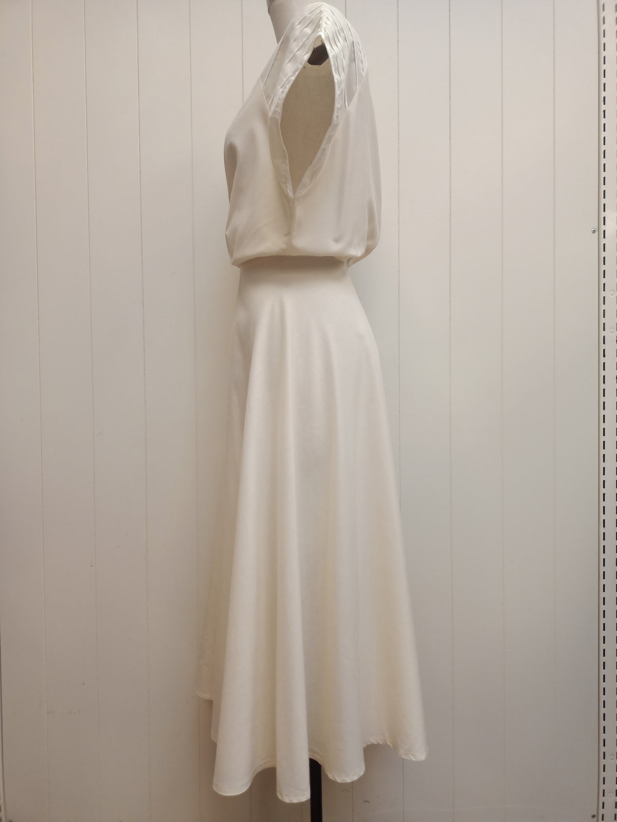 Vintage Claudie Amos Cream Dress
