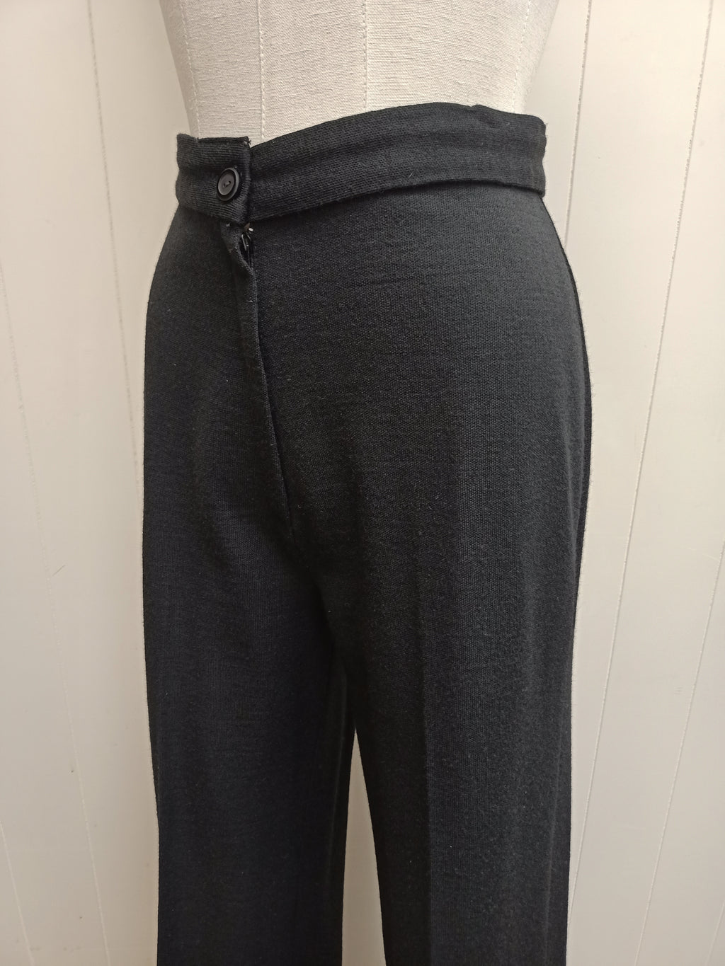 Vintage Frenchelle Plus Black Pants