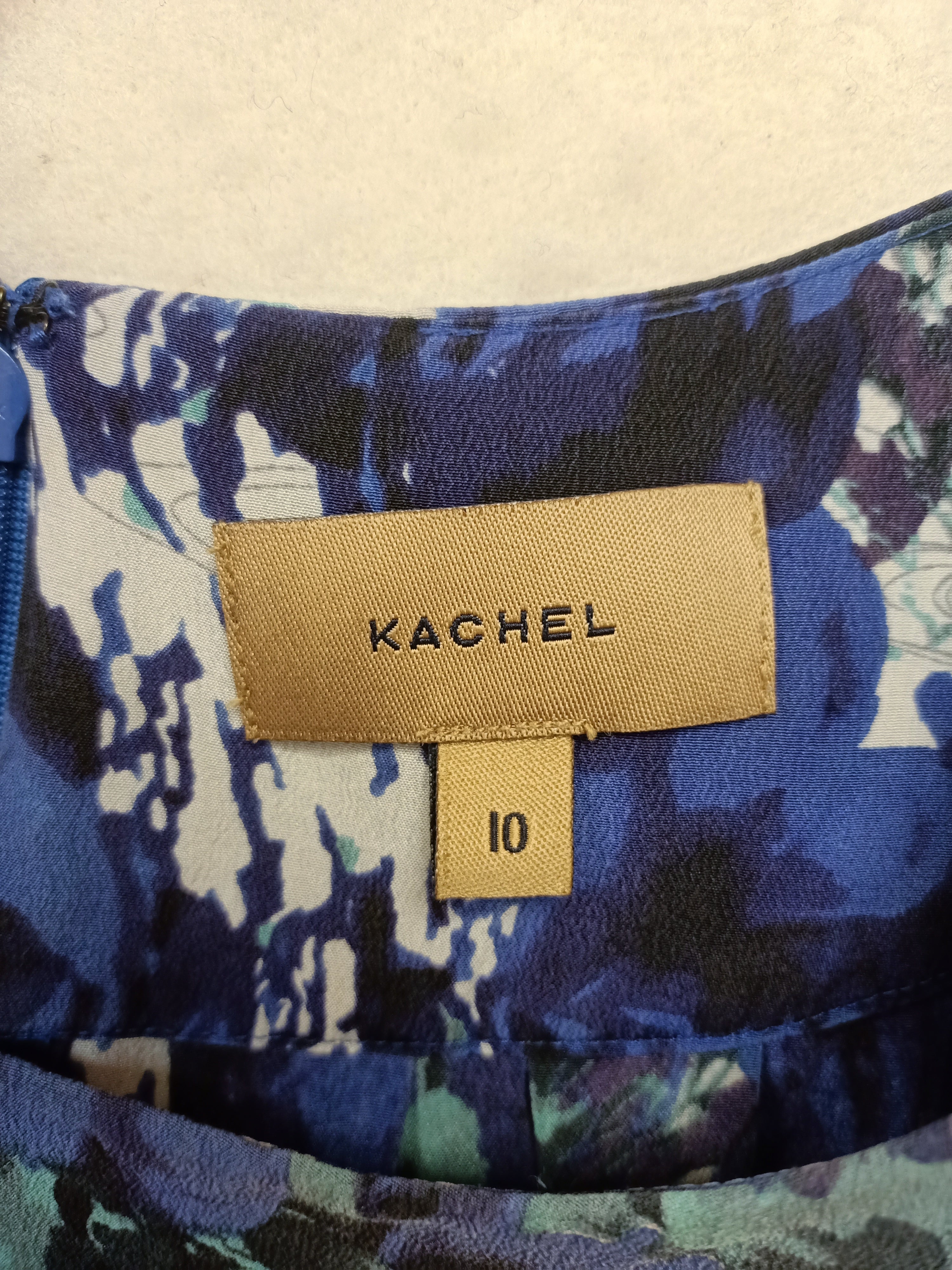 Kachel Silk Floral Dress