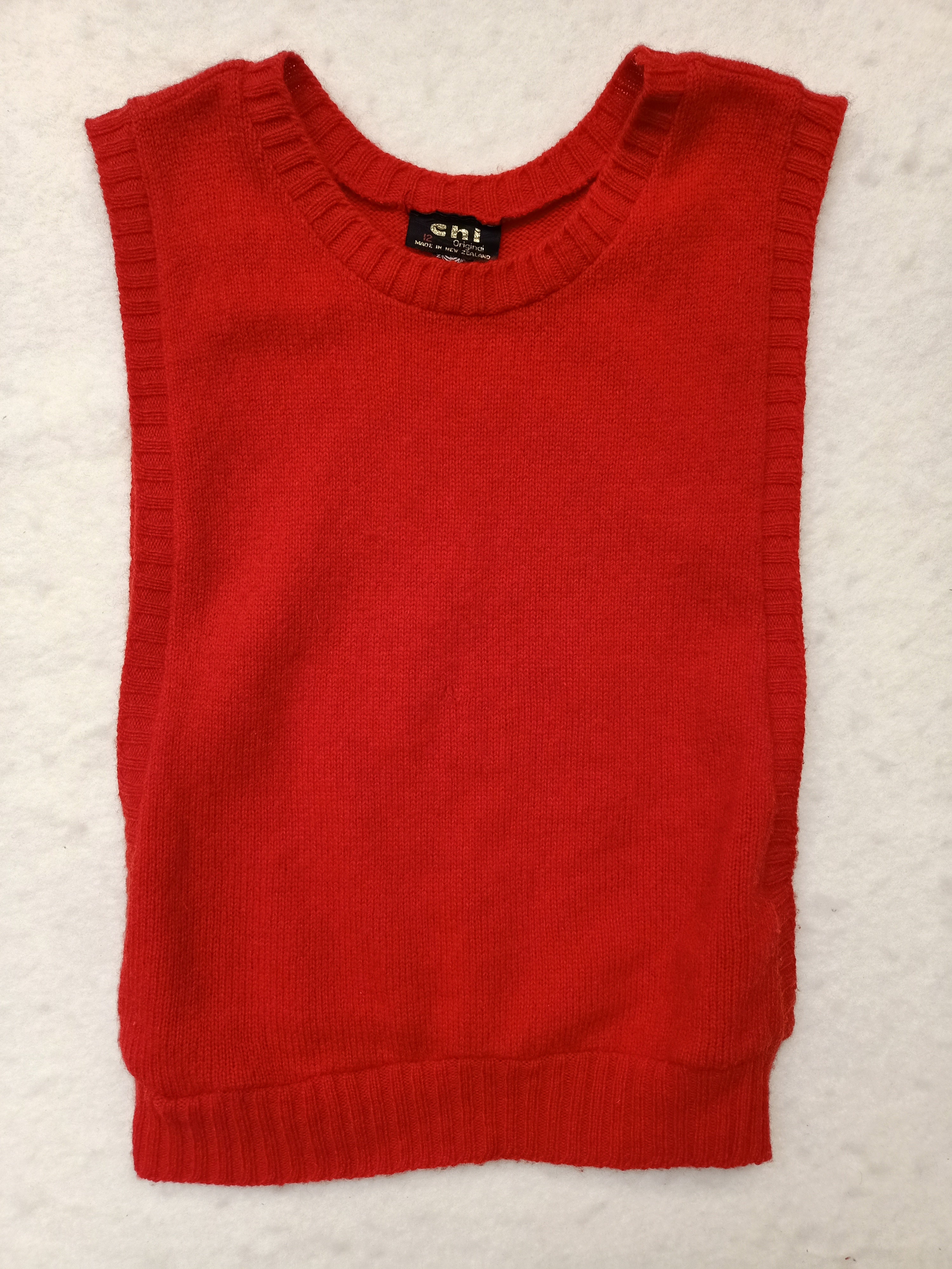 Vintage Chi Knit Vest