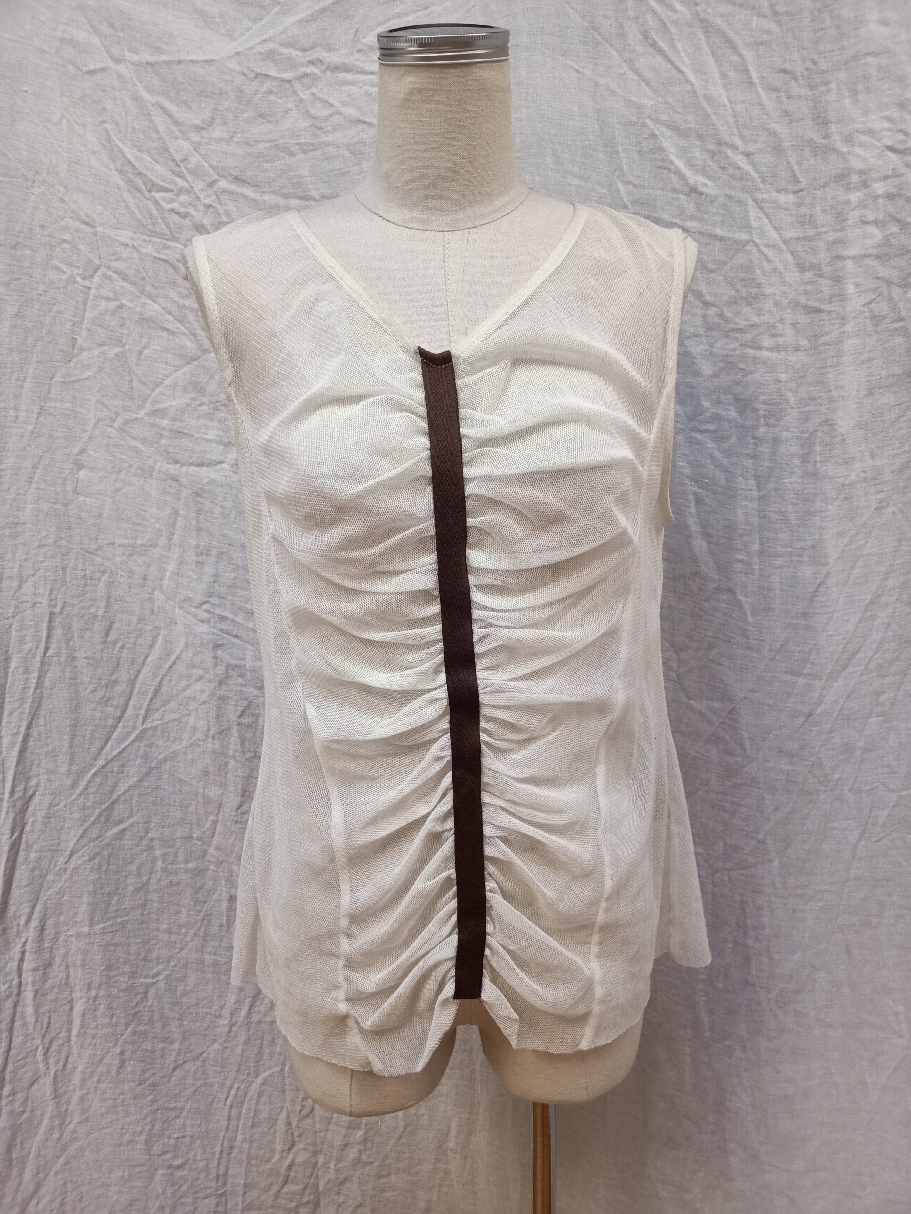 Cotton Mesh Shirt