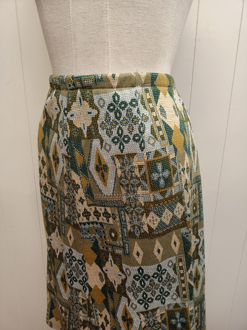 Vintage Mosaic Skirt