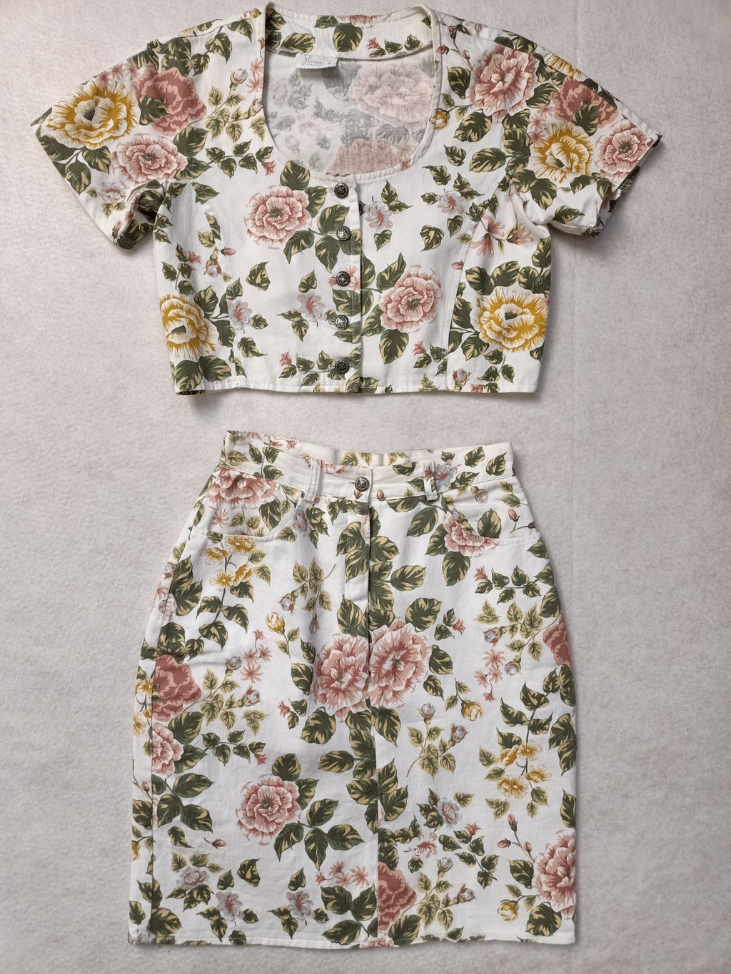 Retro Floral Co-Ord Set