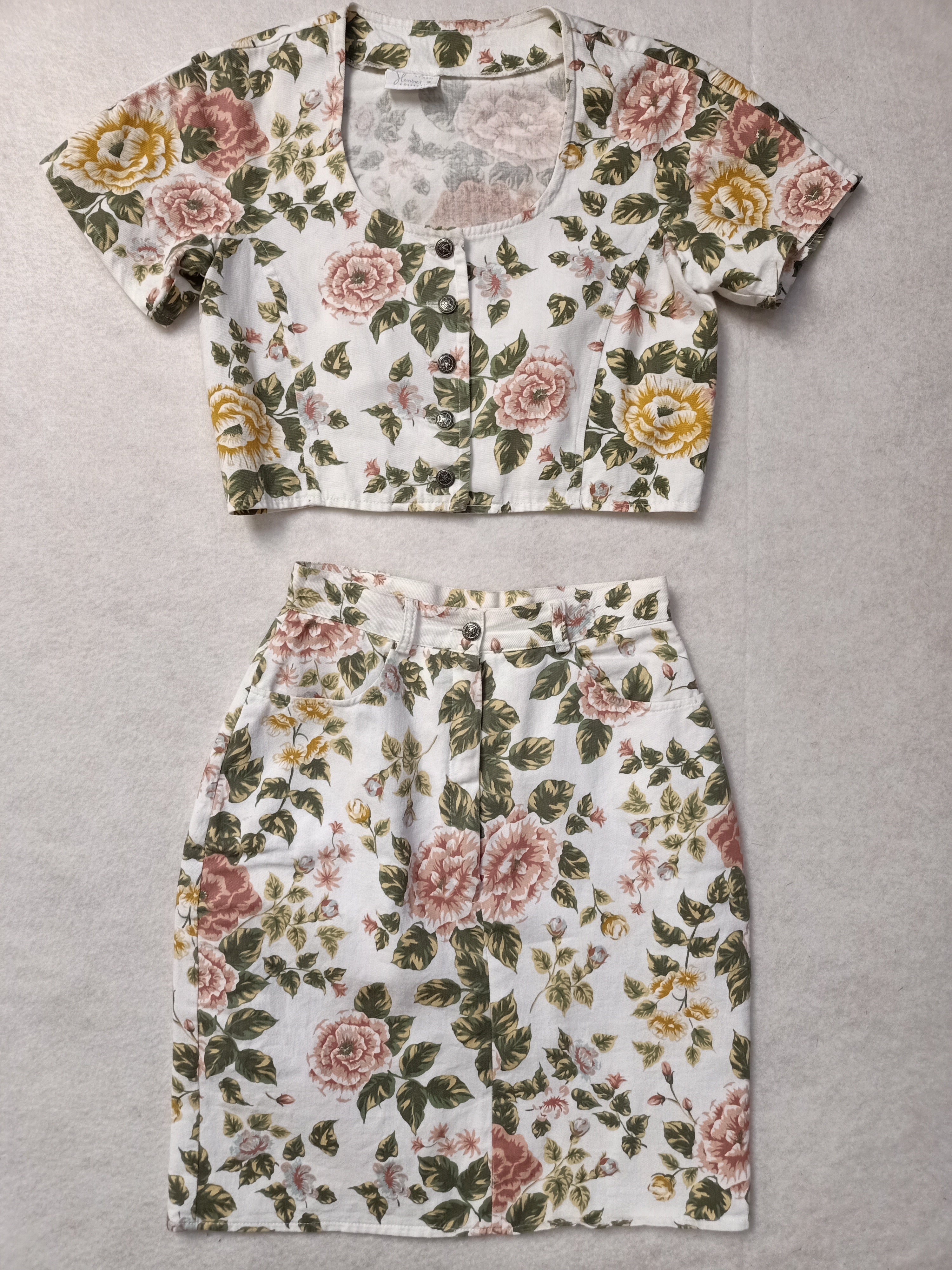 Retro Floral Co-Ord Set