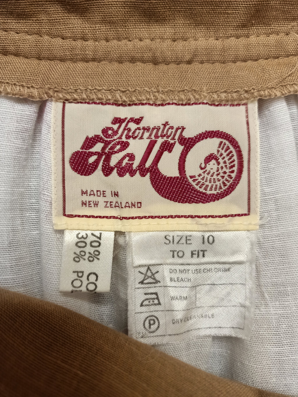 Vintage Thornton Hall Layered Skirt