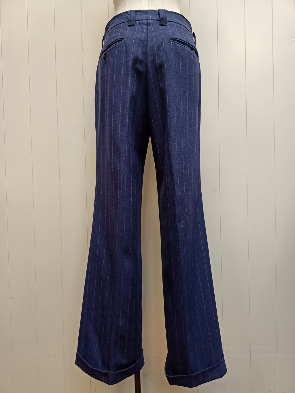 Vintage Mens Don Marcus Pinstripe Pants
