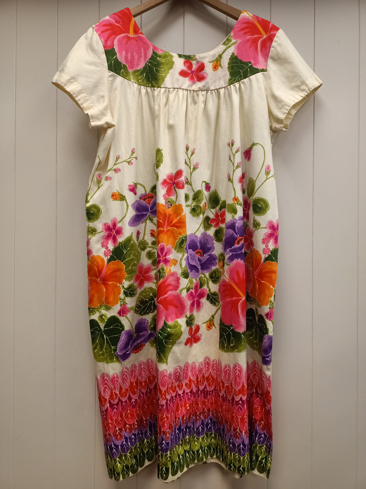 Vintage Ui-Maikai Floral Dress