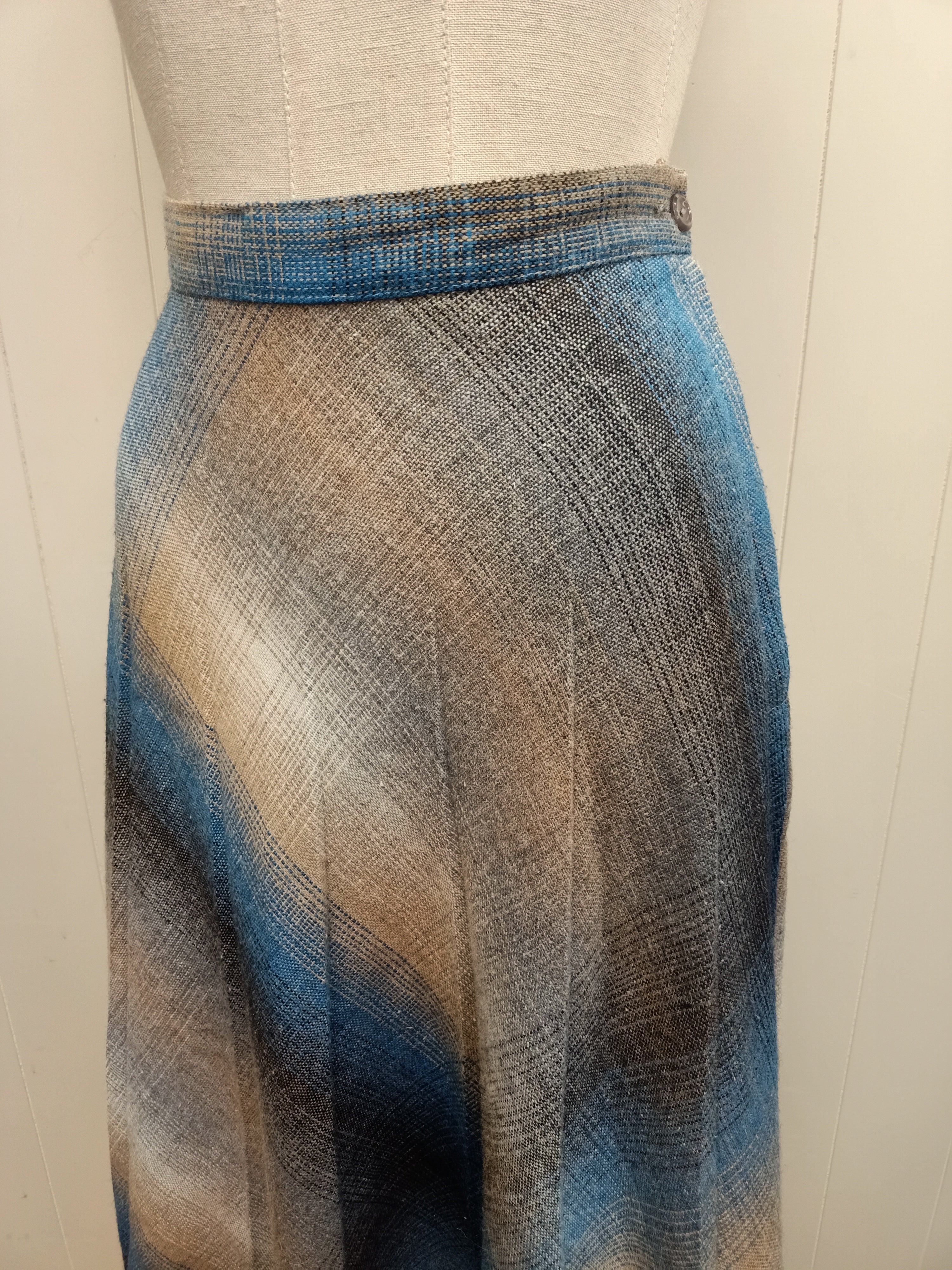 Vintage Michele Ann Plaid Skirt