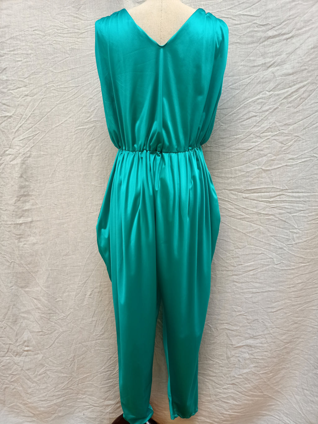 Vintage Teal Jumpsuit