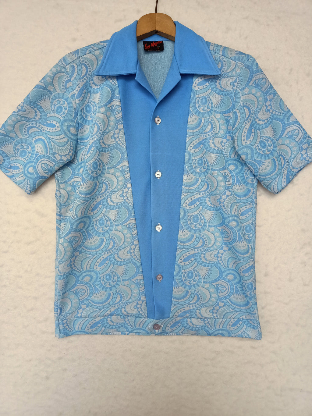 Vintage Mens Leo Maglia Paisley Shirt