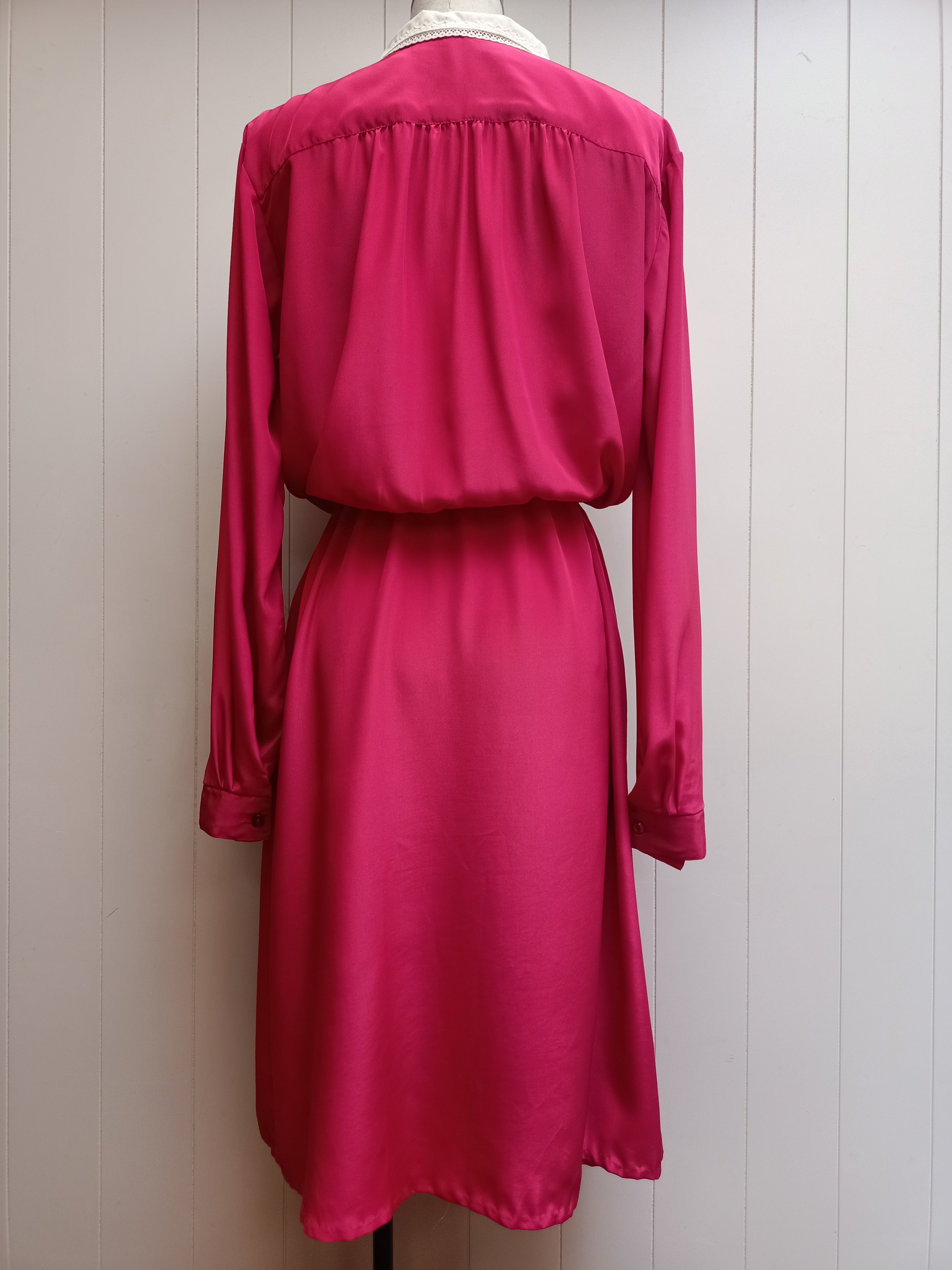 Vintage Pink Collared Dress