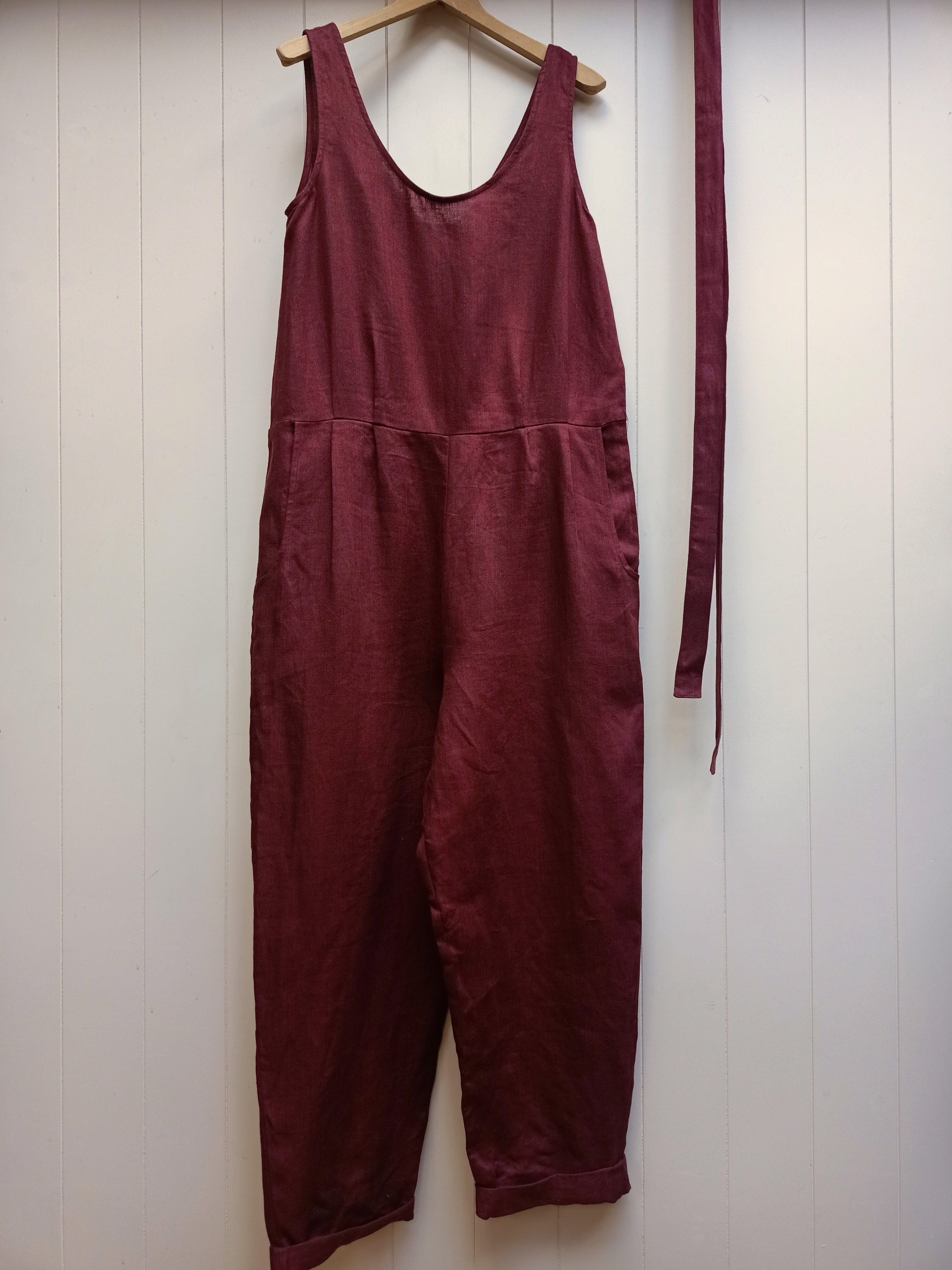 Elk Burgundy Jumpsuit