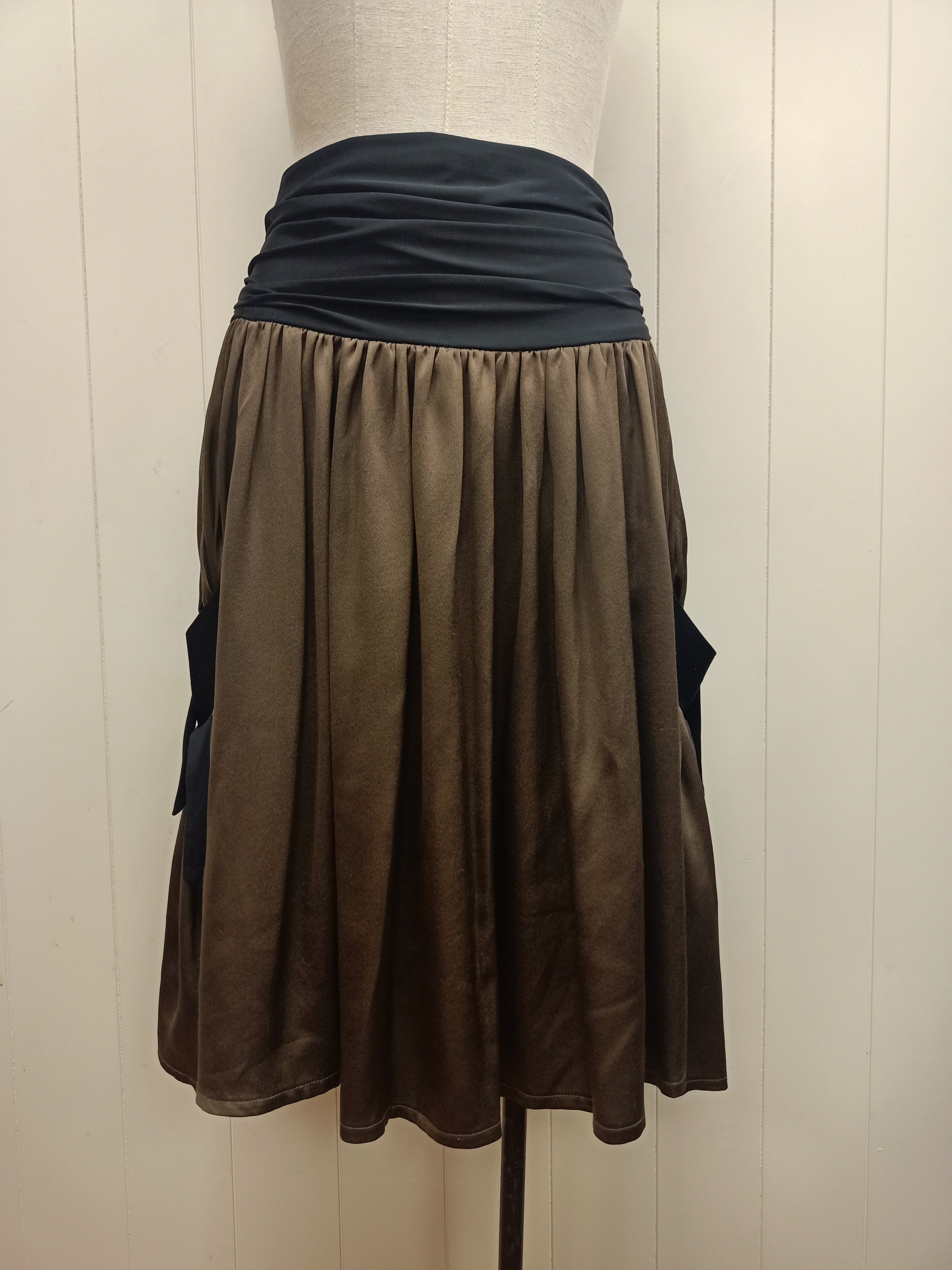 Ricochet Silk Skirt