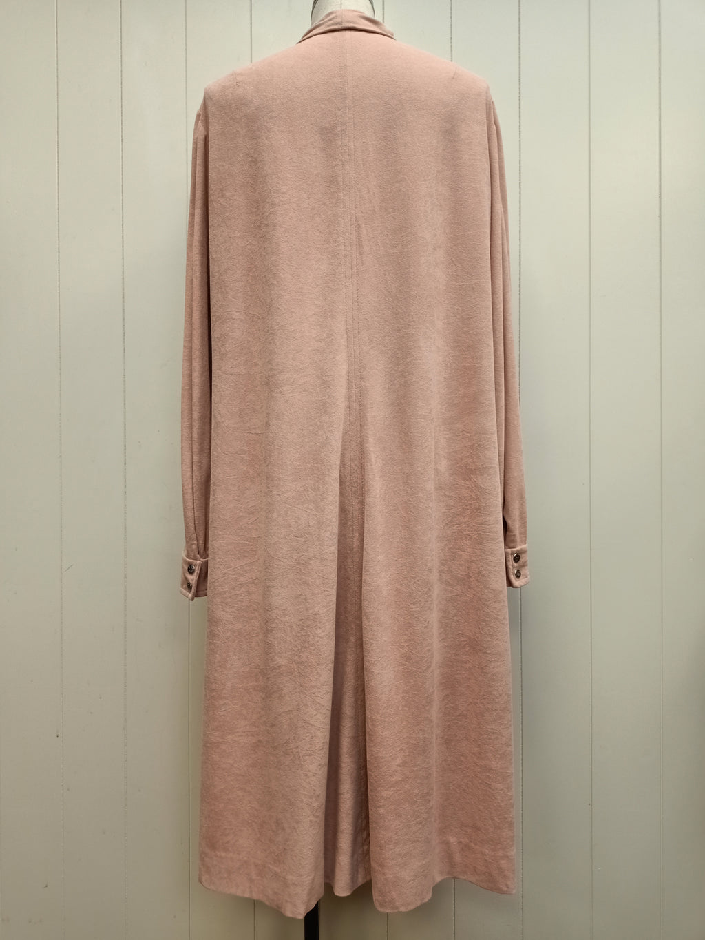 Vintage Sueded Pussycat Bow Dress