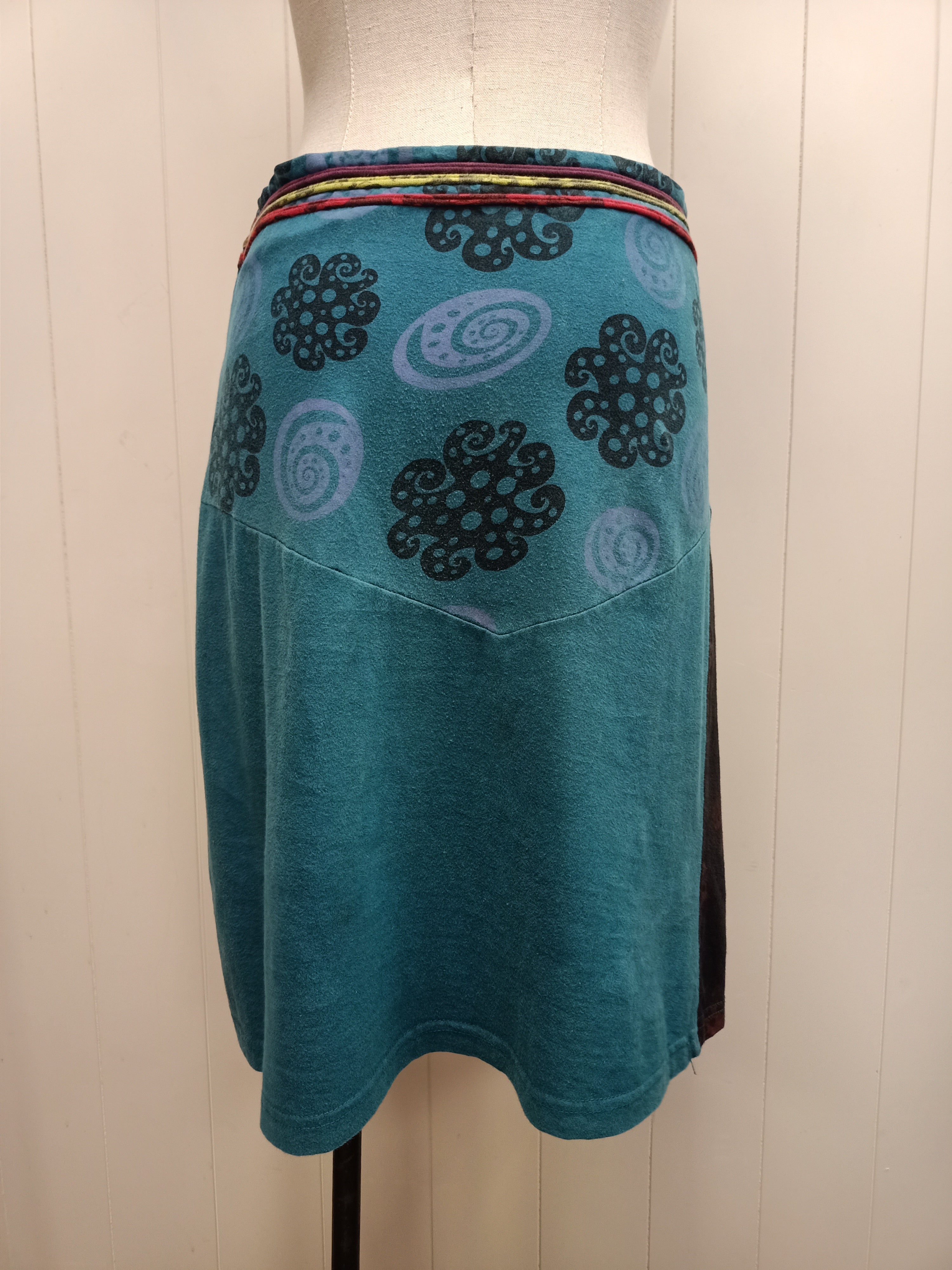Om Shantipi Patchwork Skirt
