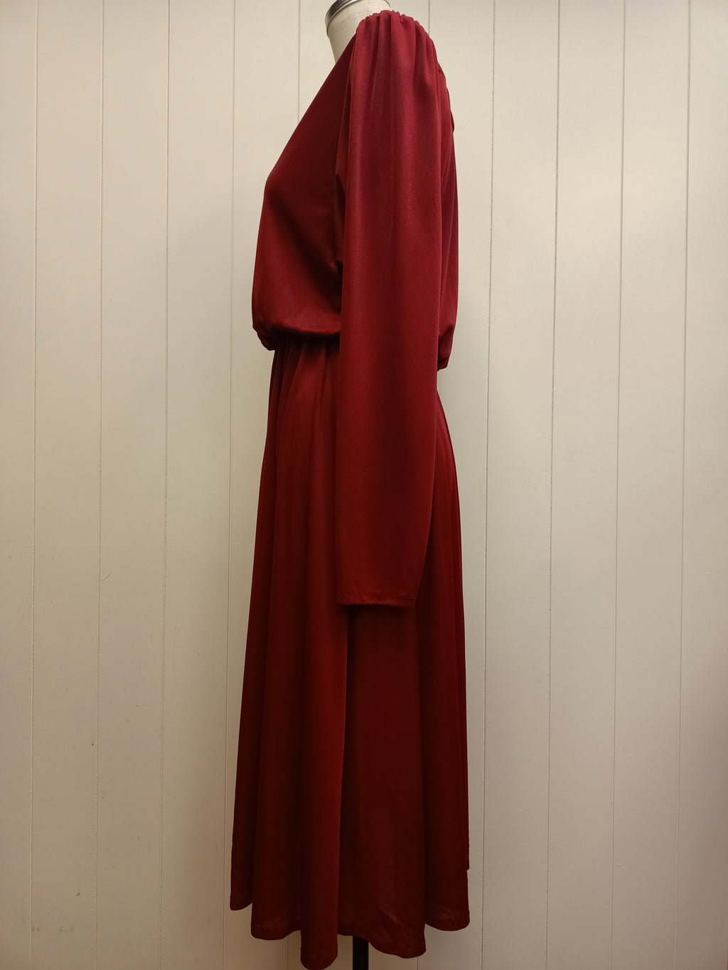 Vintage Surplice Back Dress
