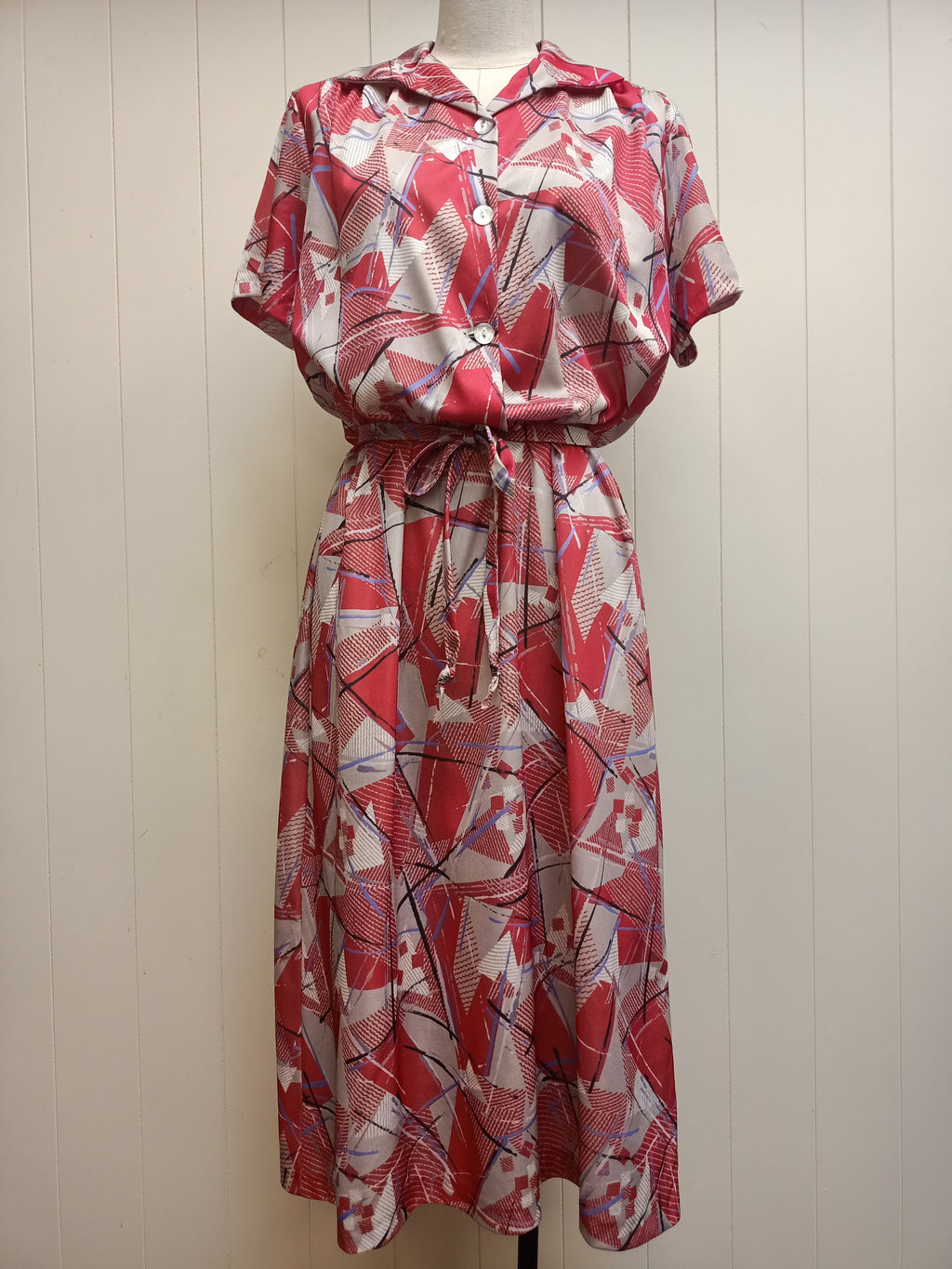 Vintage Nagels Abstract Dress
