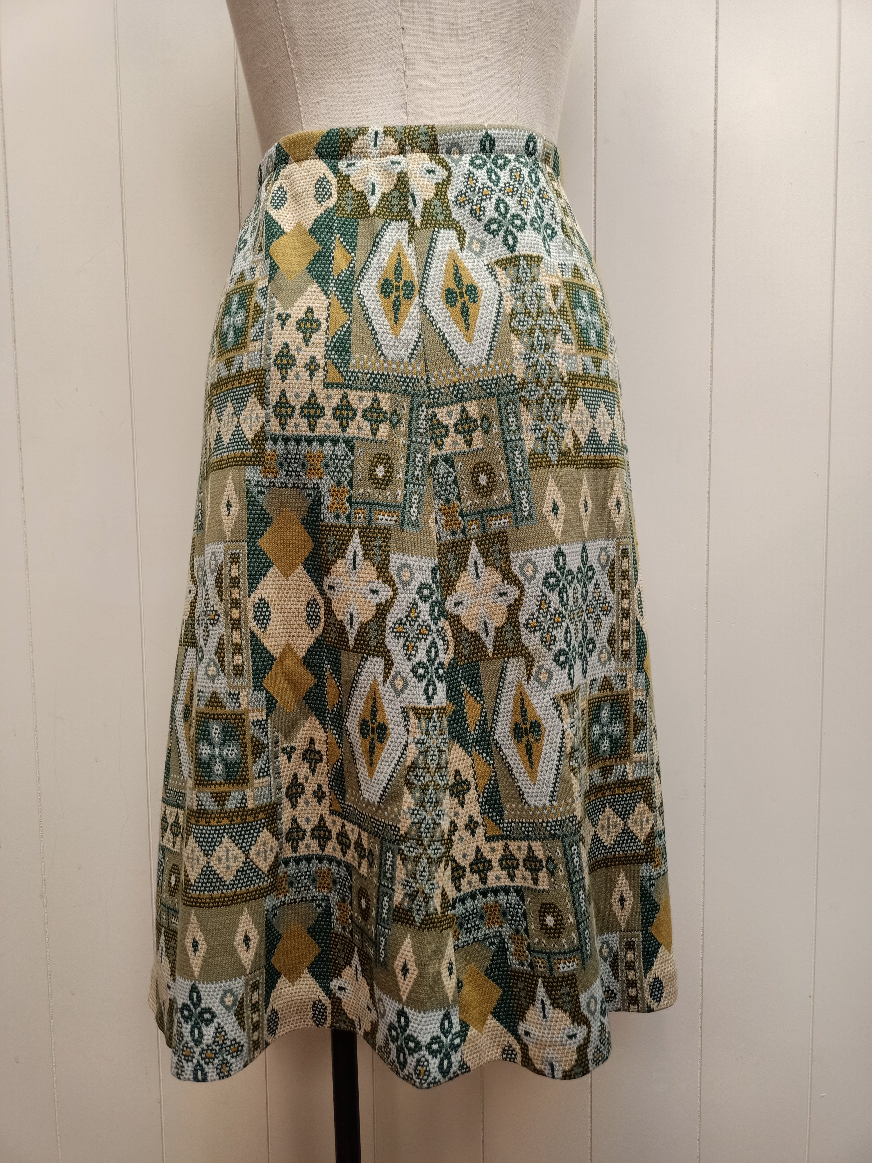 Vintage Mosaic Skirt
