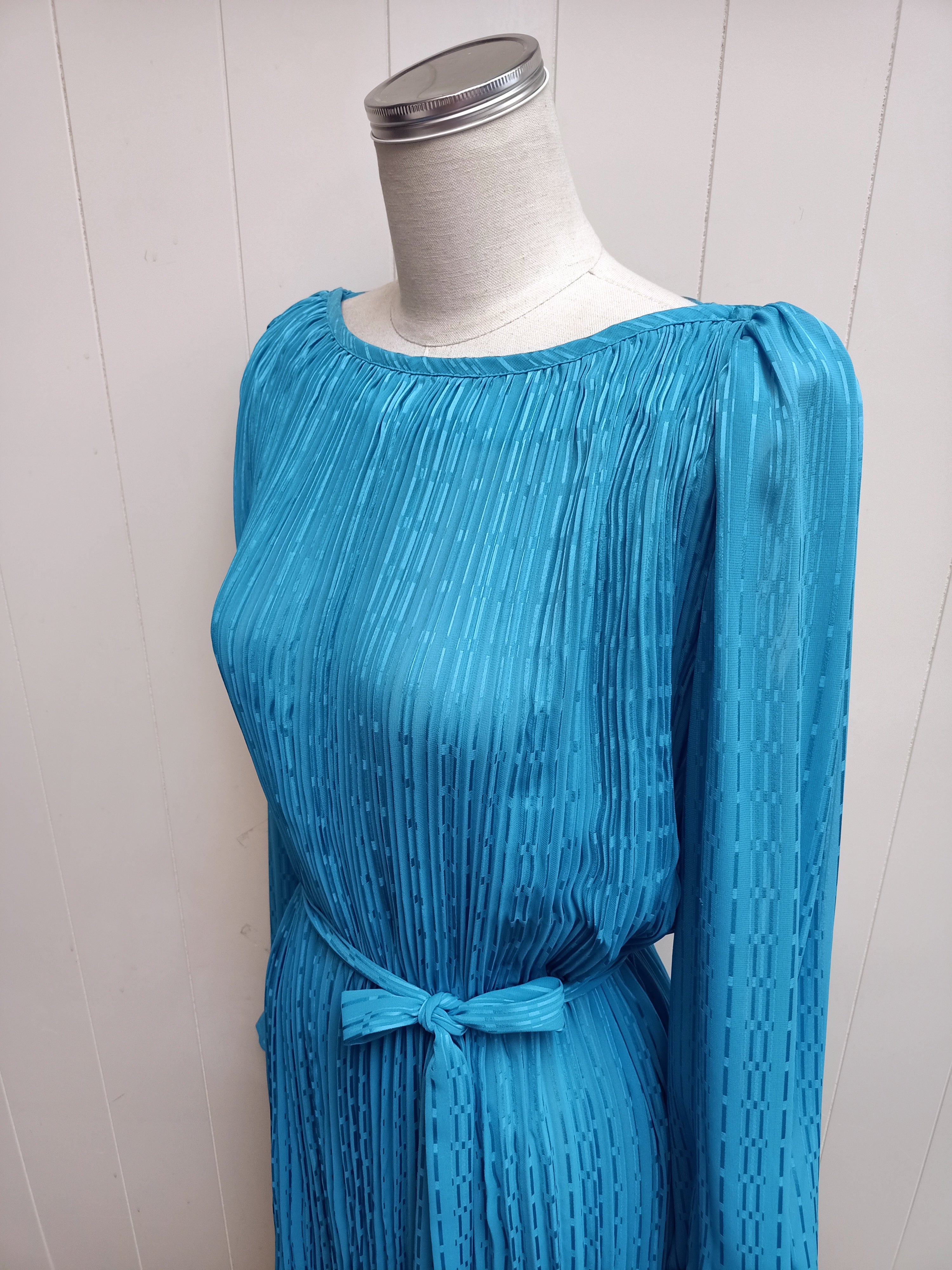 Vintage Pleated Dress