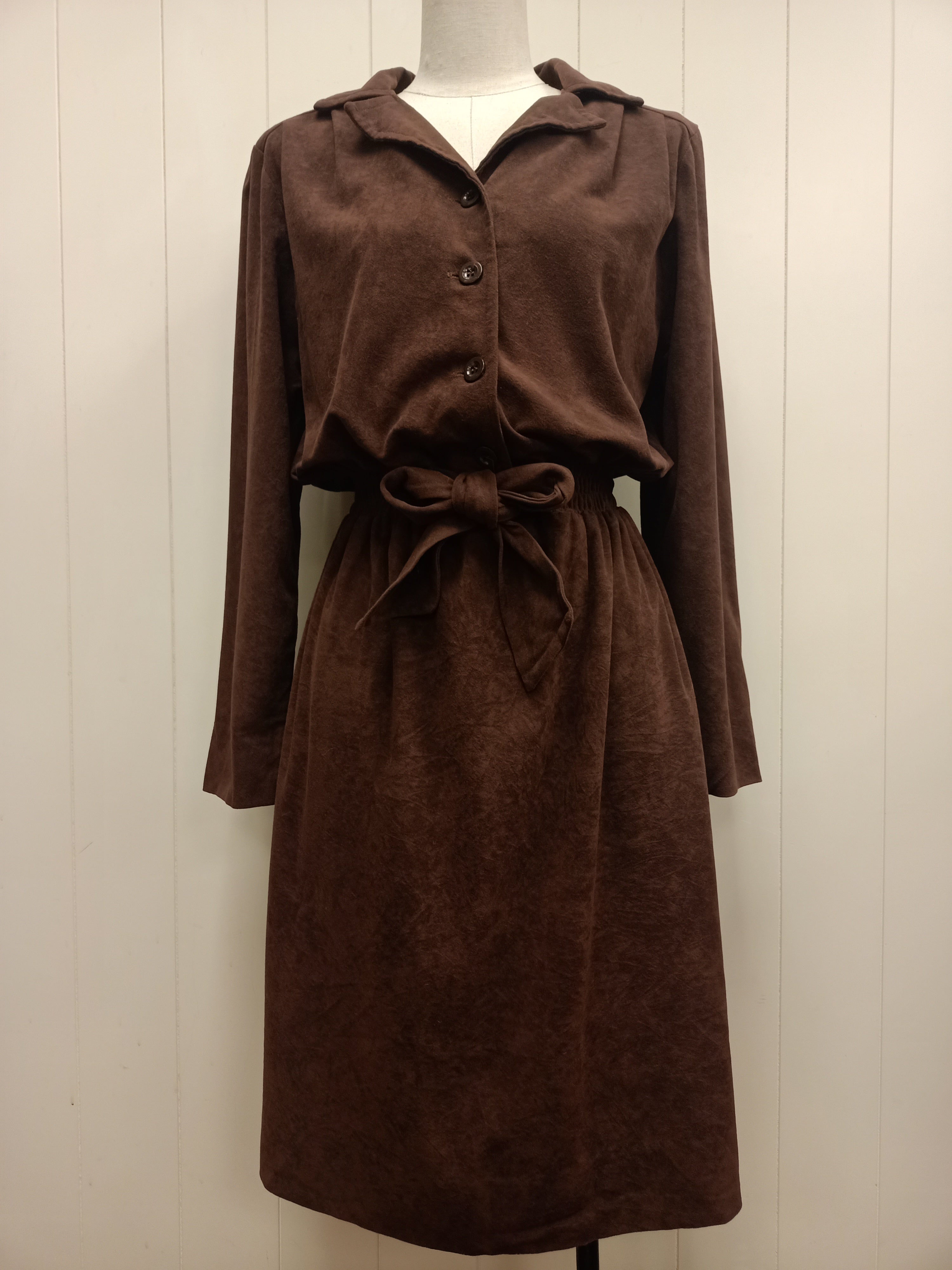 Vintage Brooklin Brown Dress