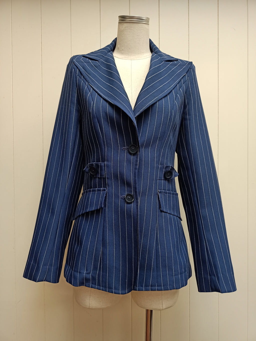 Vintage Zimmes Pinstripe Blazer