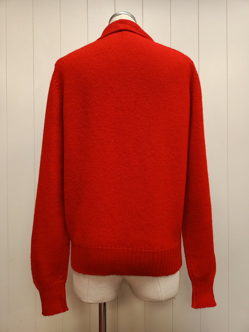 Vintage Red Knit Sweater