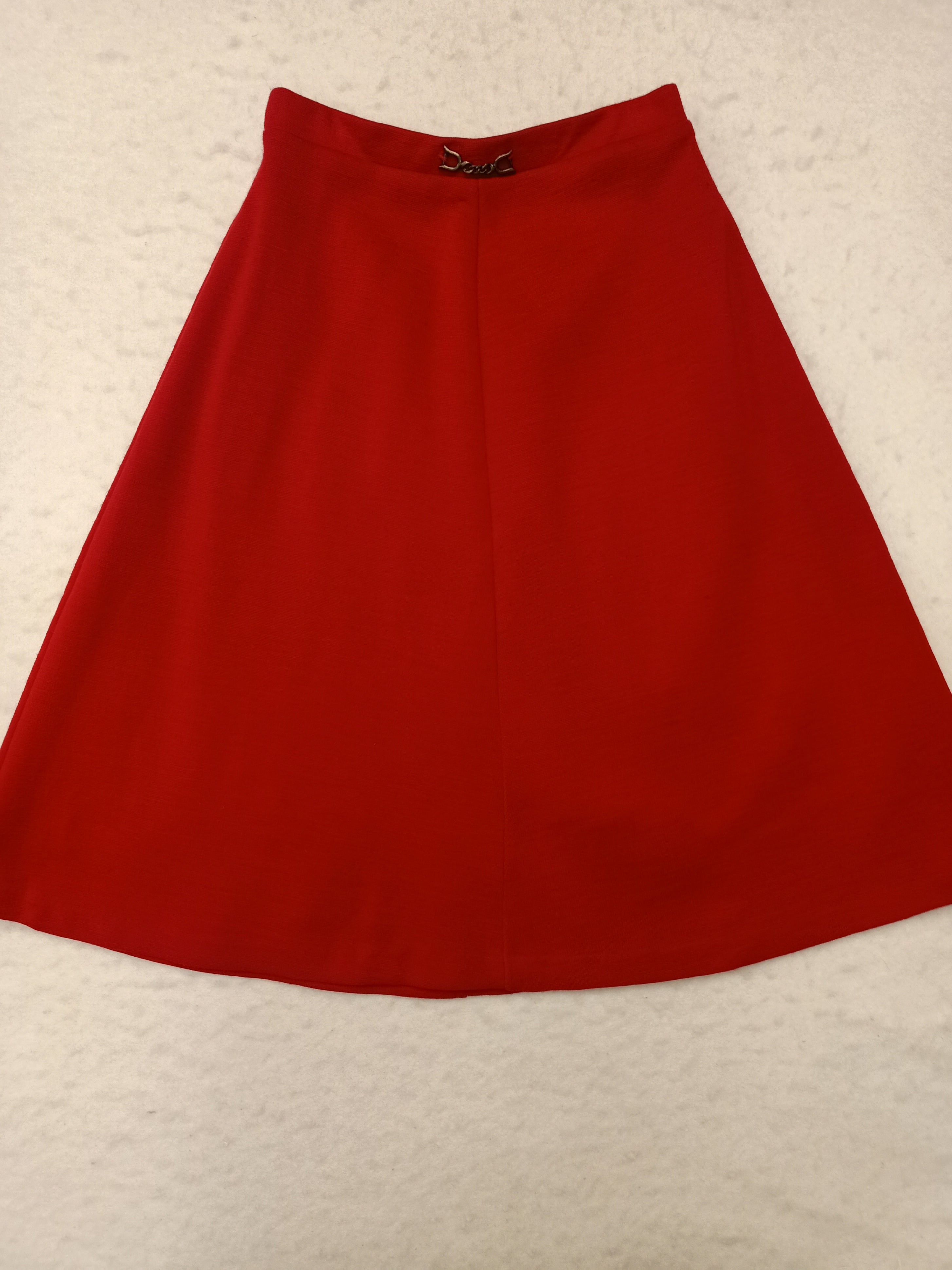 Vintage Susan Bond Red Skirt