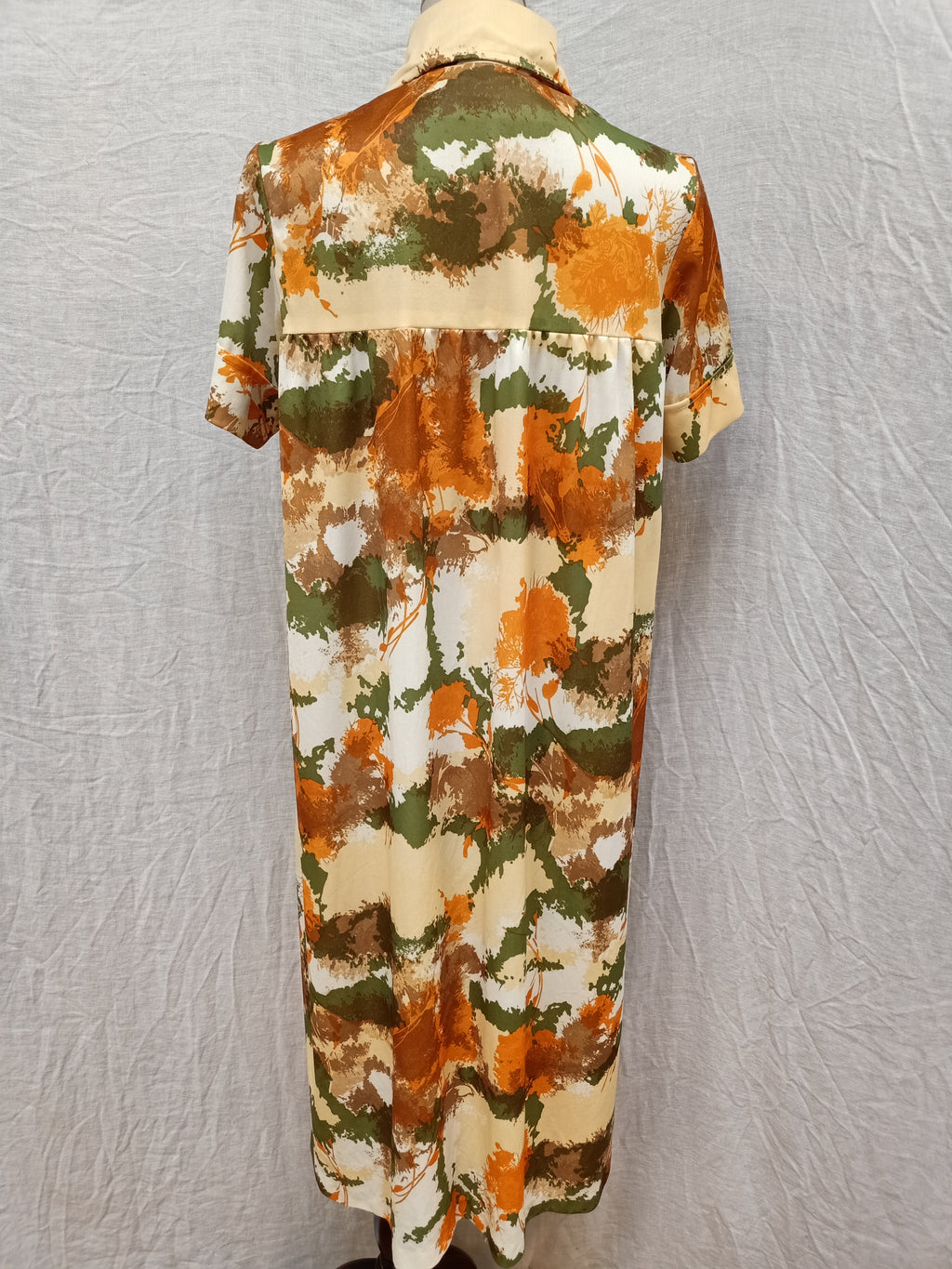 Vintage Abstract Earth Dress