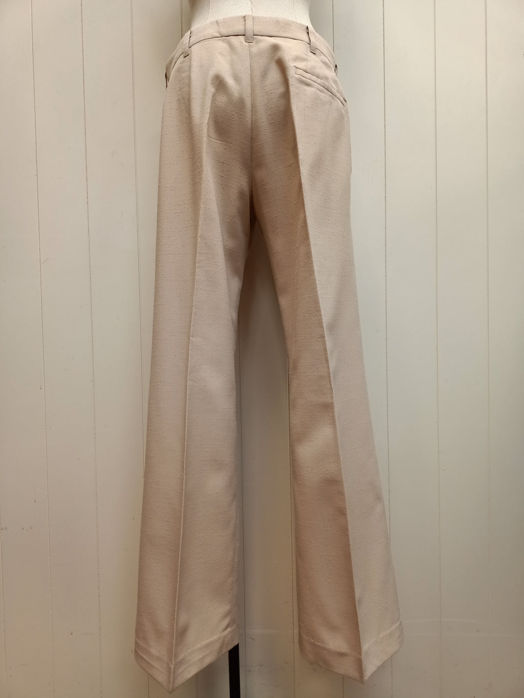 Vintage Mens Best Men Tailer Slub Pants