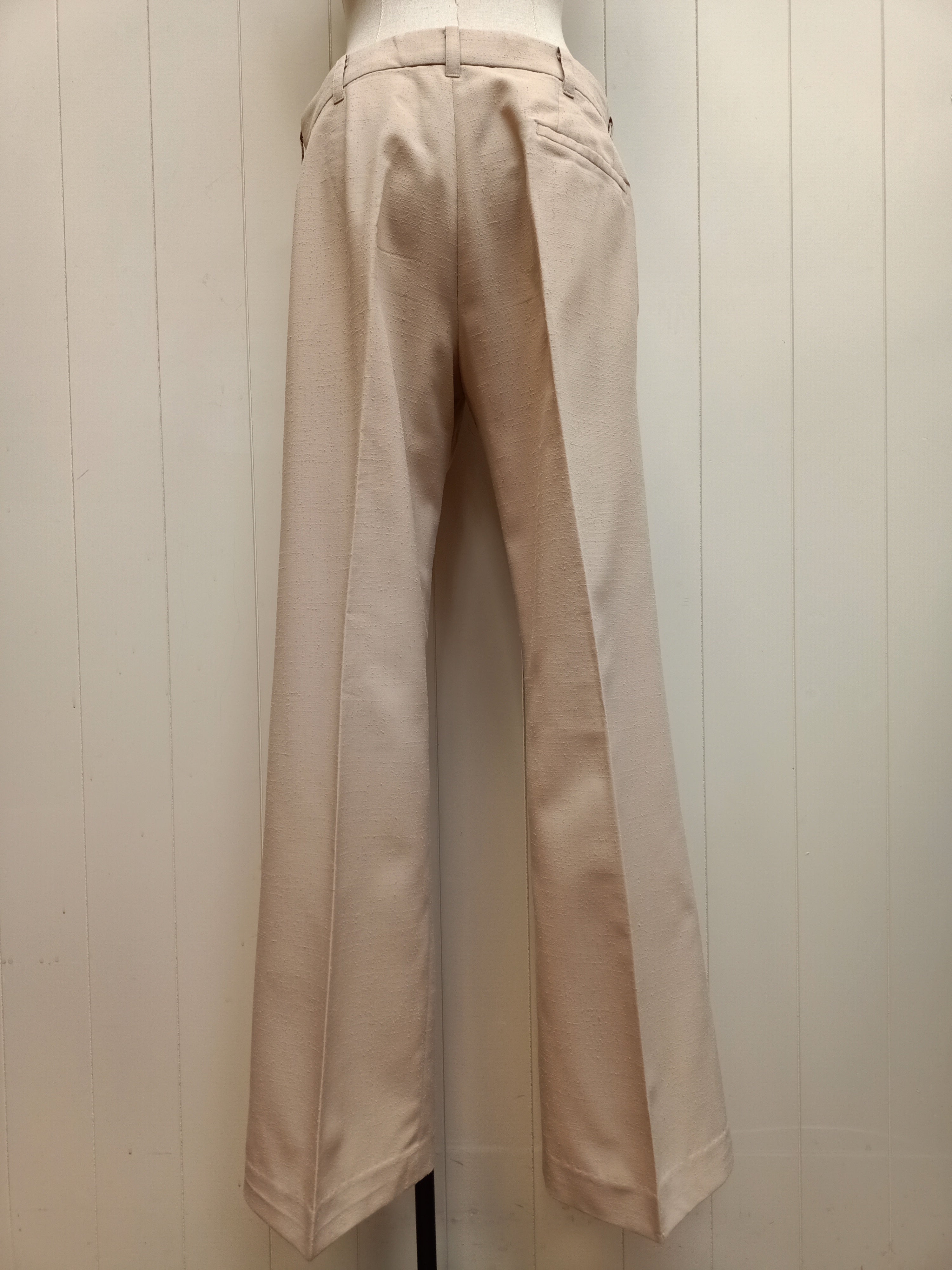 Vintage Mens Best Men Tailer Slub Pants