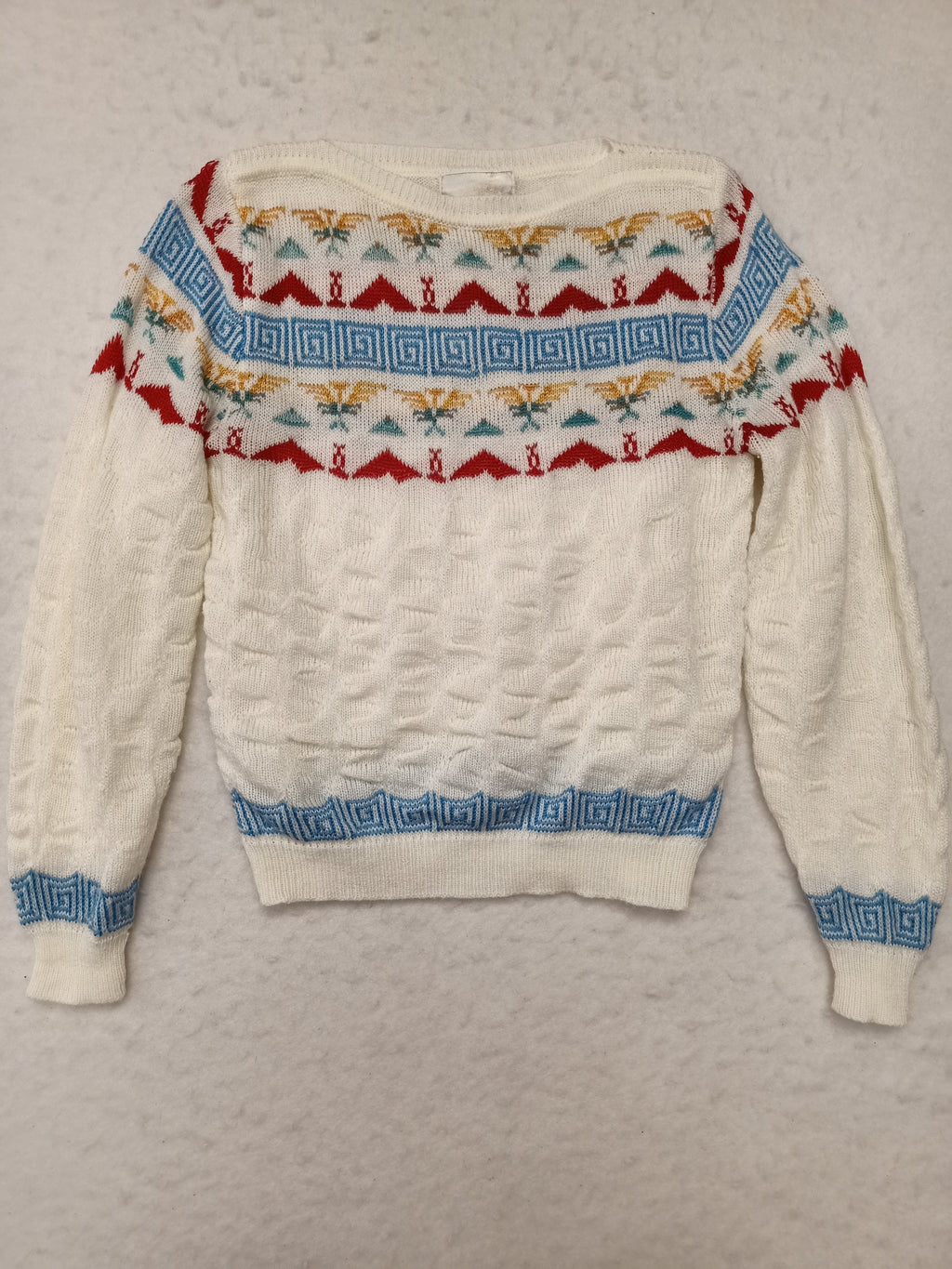 Vintage Smarty Fair Isle Knit Sweater
